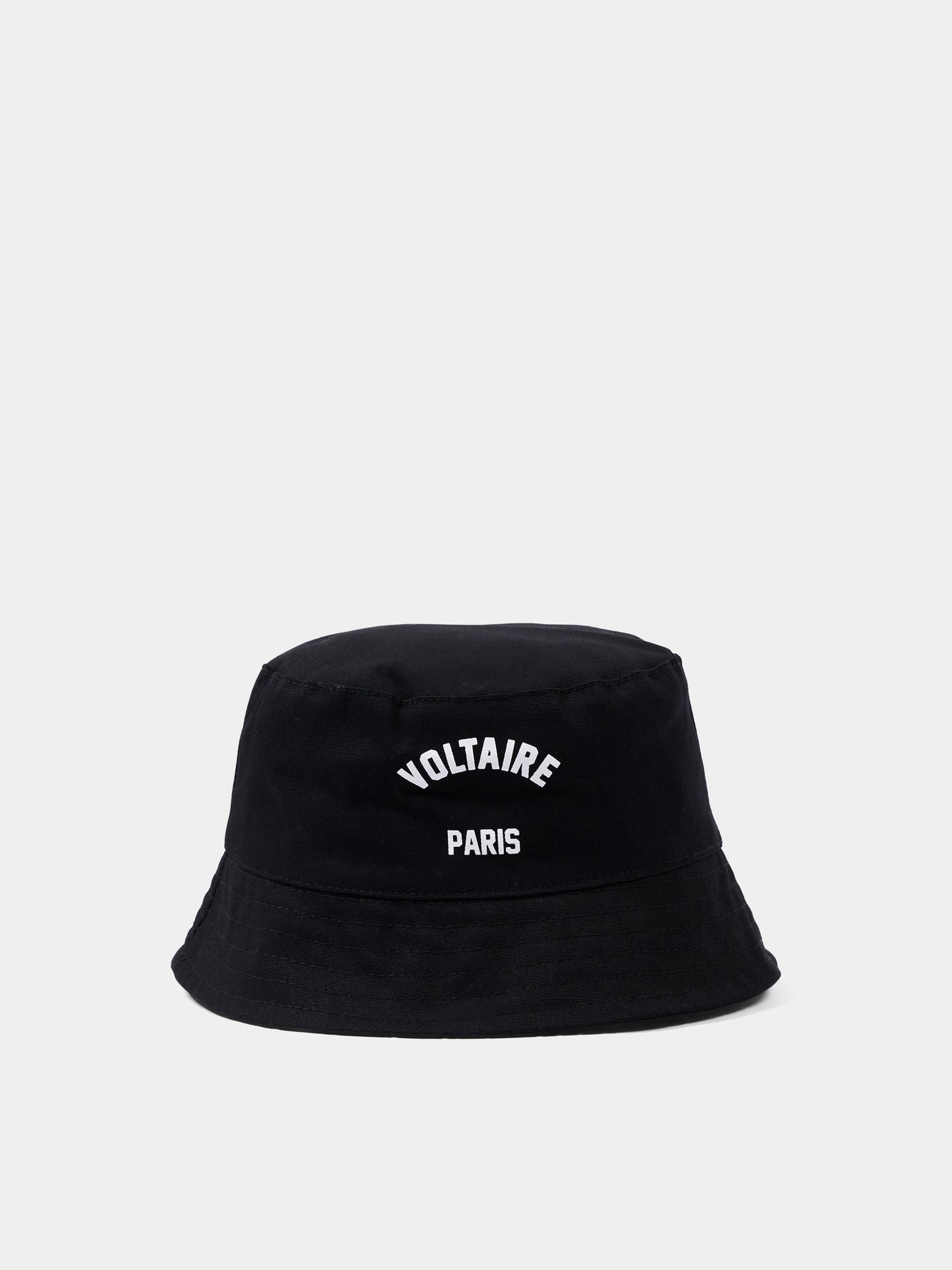 Cloche nero per bambini con logo,Zadig & Voltaire Kids,X60621 09B