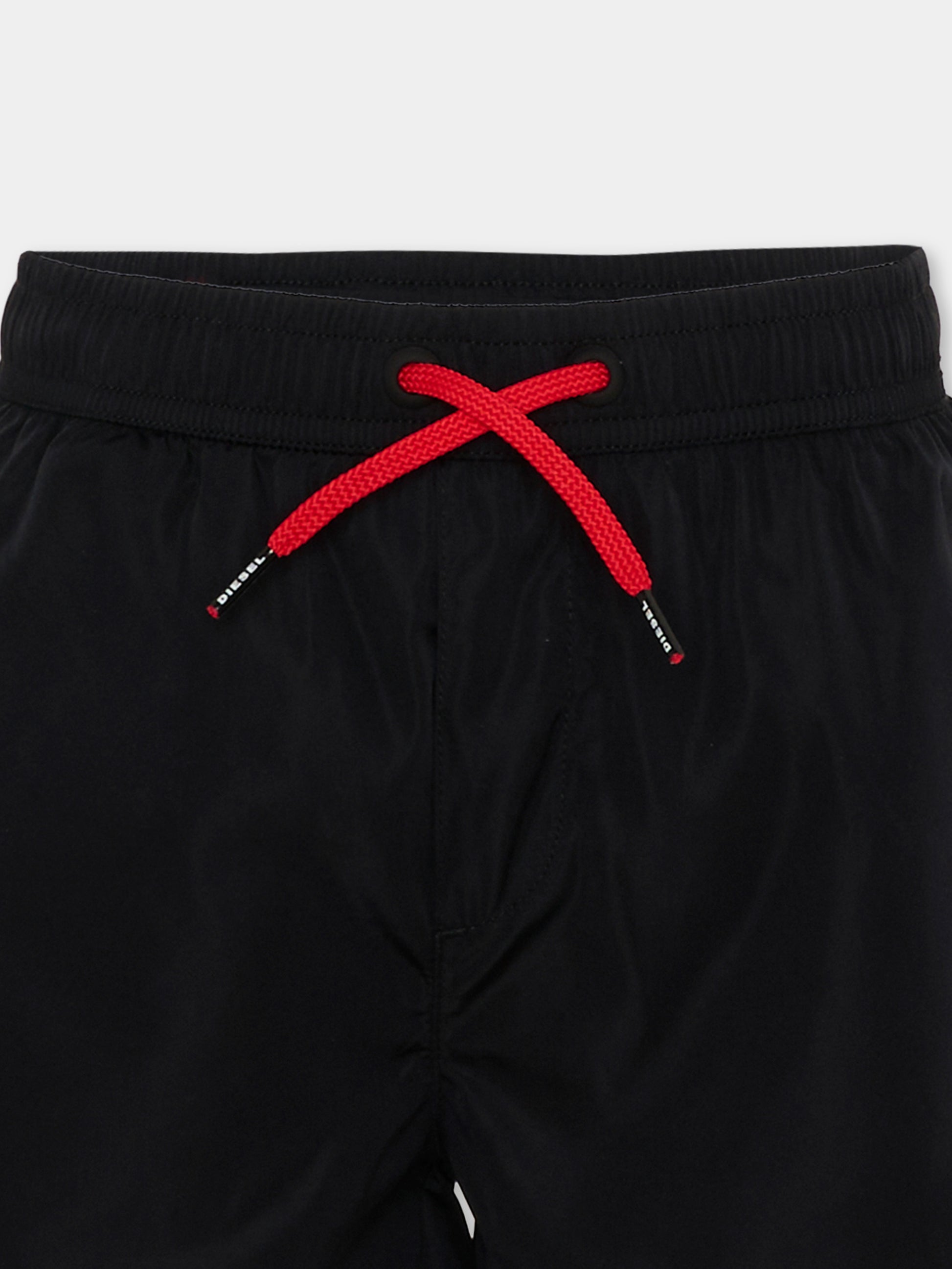 Boxer mare nero per bambino con logo,Diesel,J02701 KXBPB K900