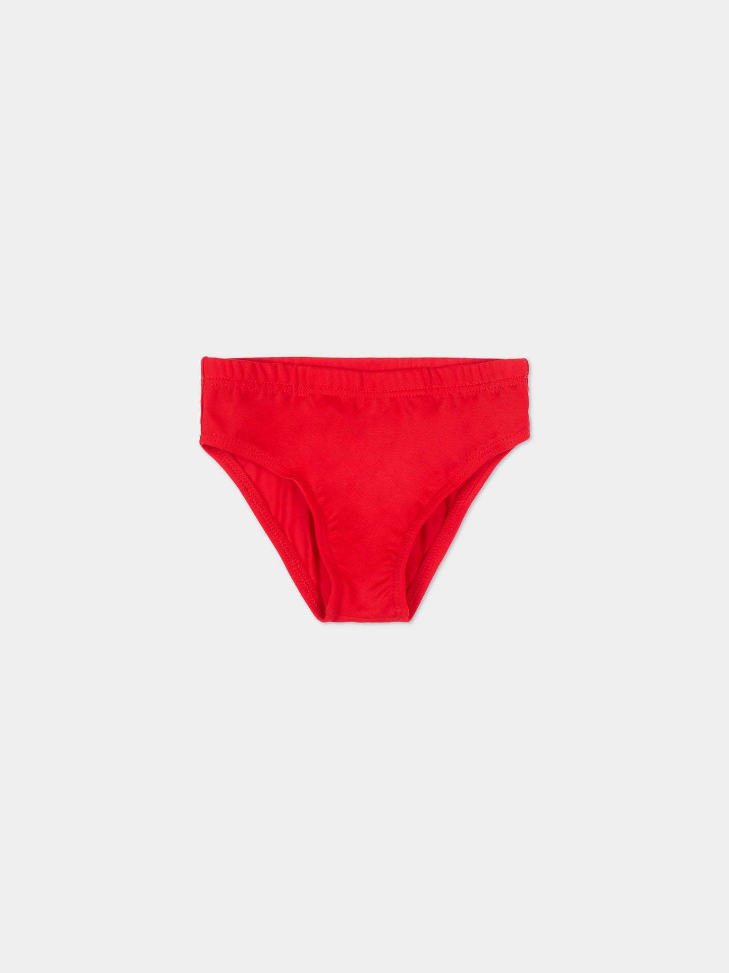 Slip mare rosso per neonato con logo,Diesel,K00782 KYAG8 K405