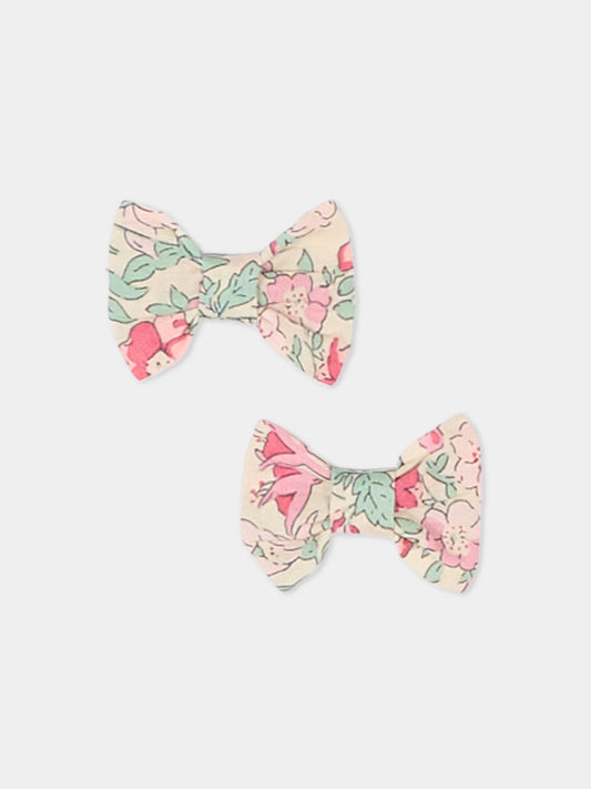 Fermaglio multicolor floreale per bambina,Bonpoint,S06GHAW00011 528