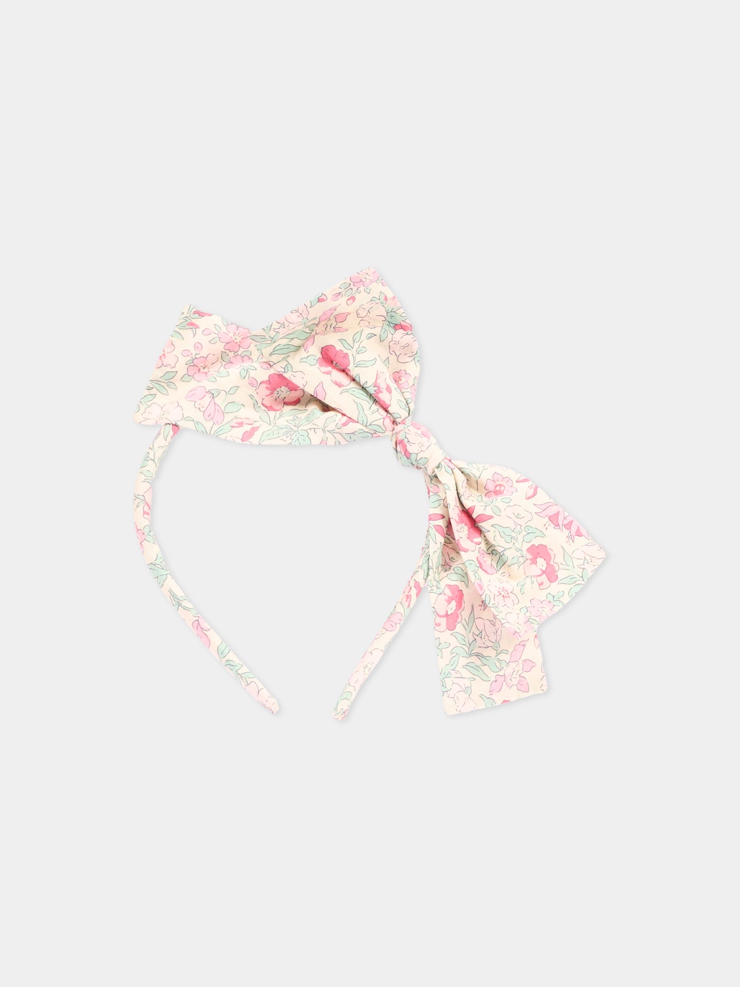 Cerchietto multicolor per bambina floreale,Bonpoint,S06GHAW00014 528