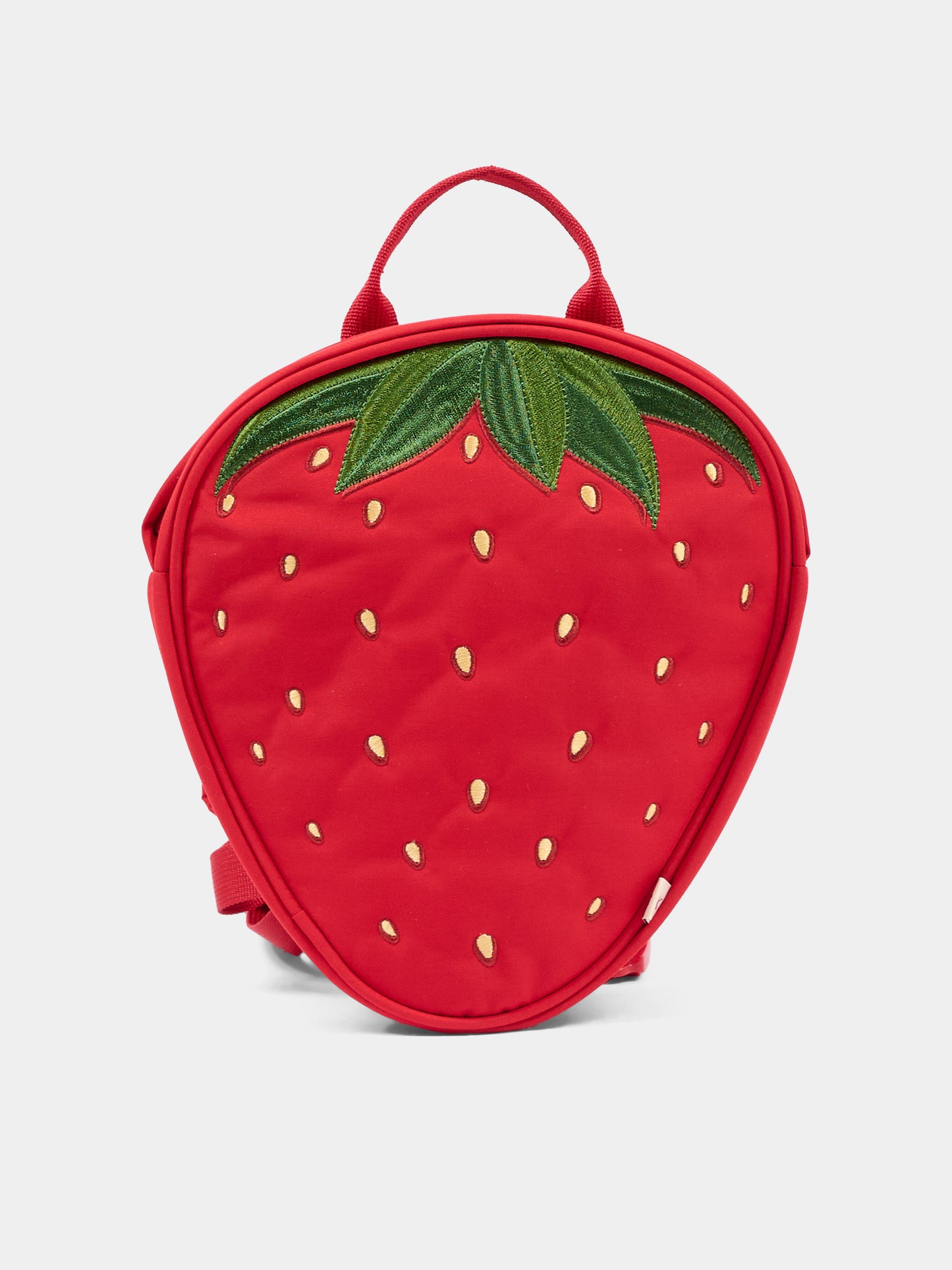 Red backpack for girl Strawberry