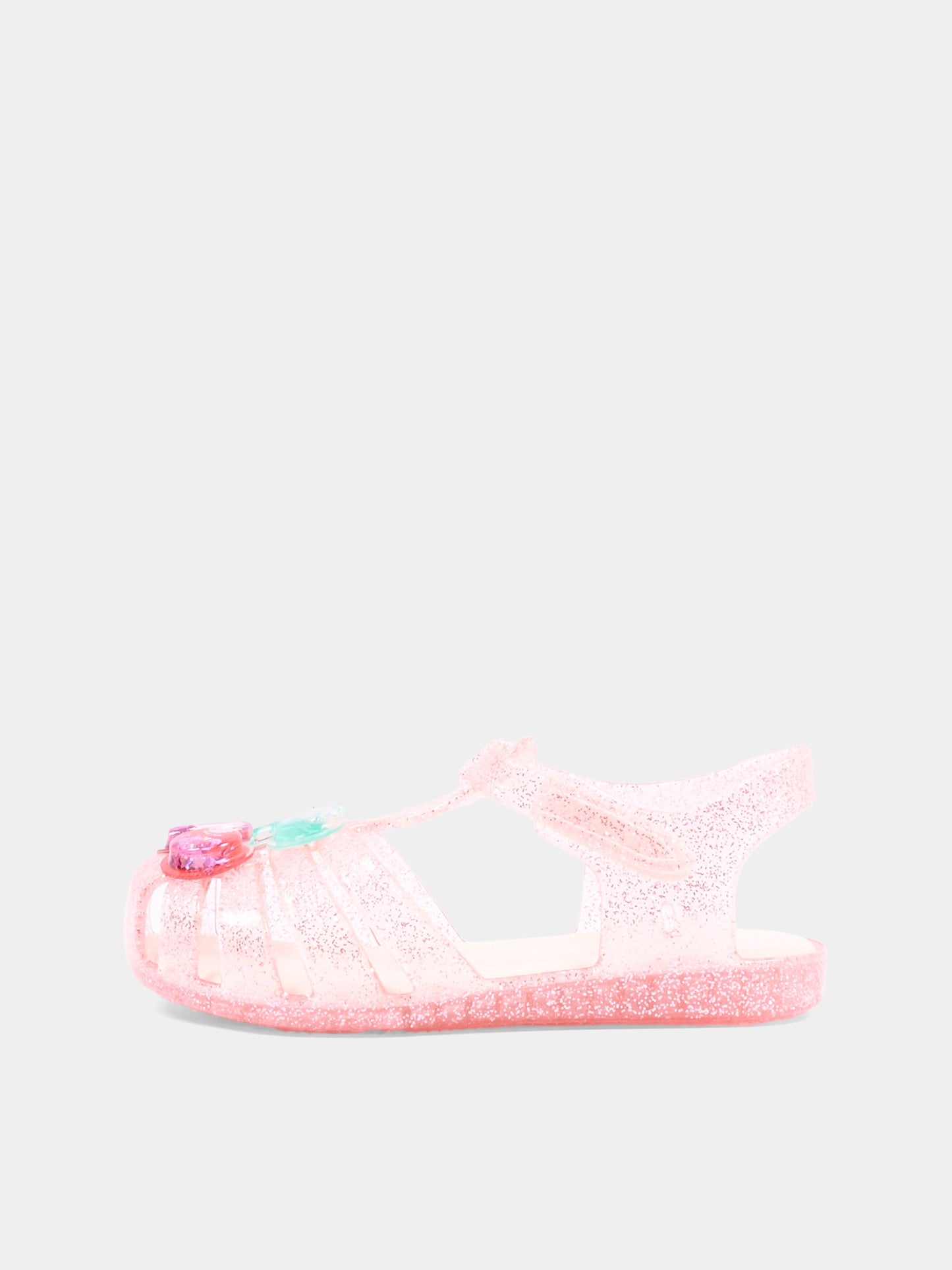 Ragnetti rosa Lilo per bambina con ciliegie,Konges Sløjd,KS104933 CHERRY