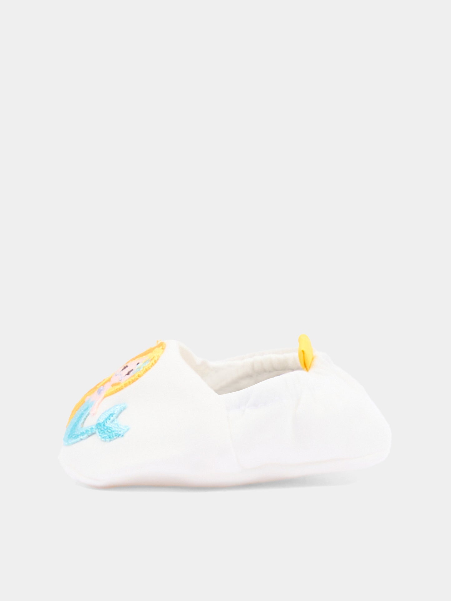 Babbucce rosa per neonata con sirenetta,Gensami,BOOT-MERMAID-J OFF WHITE