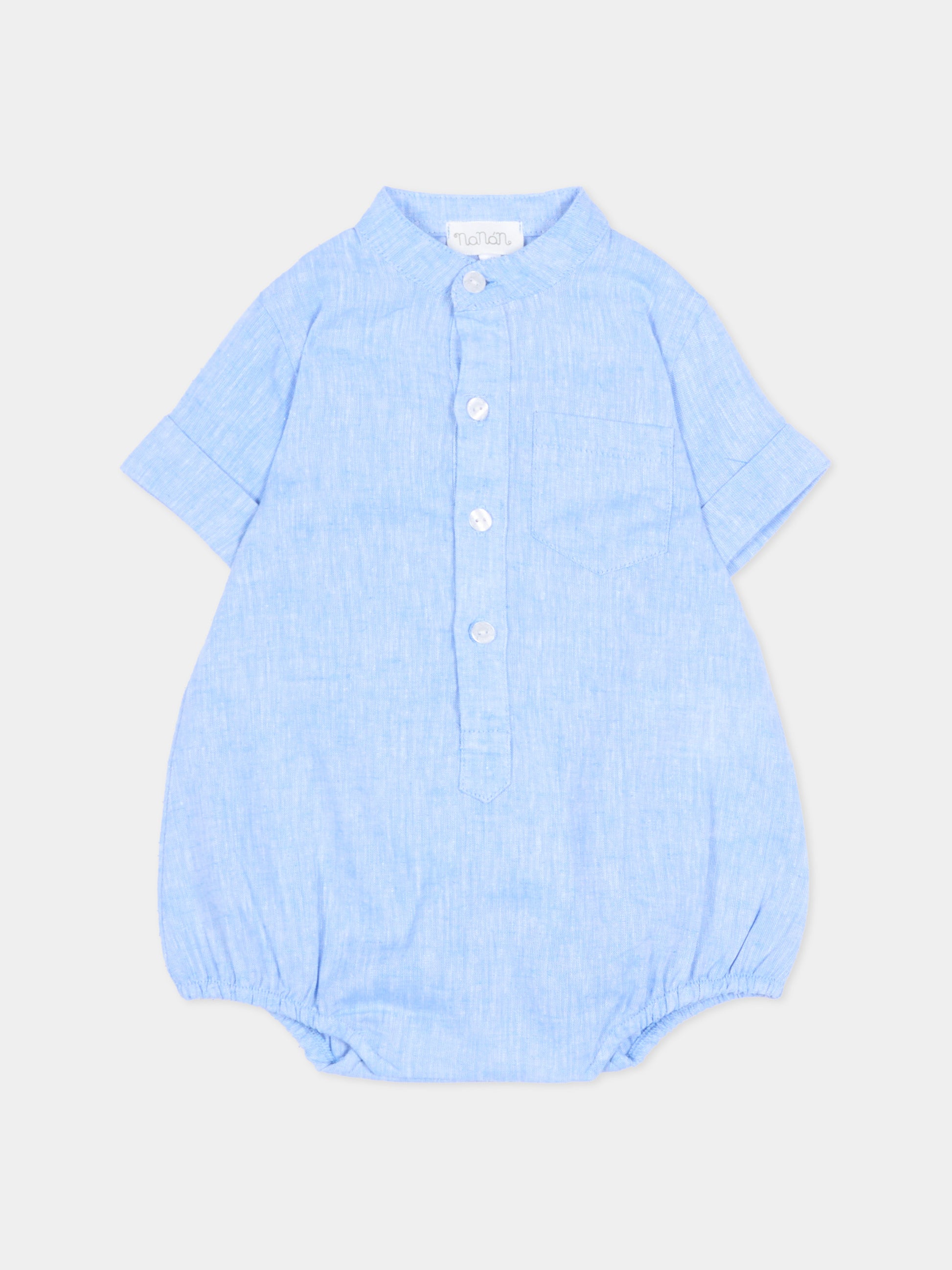 Pagliaccetto azzurro per neonato,Nanán,E26172A