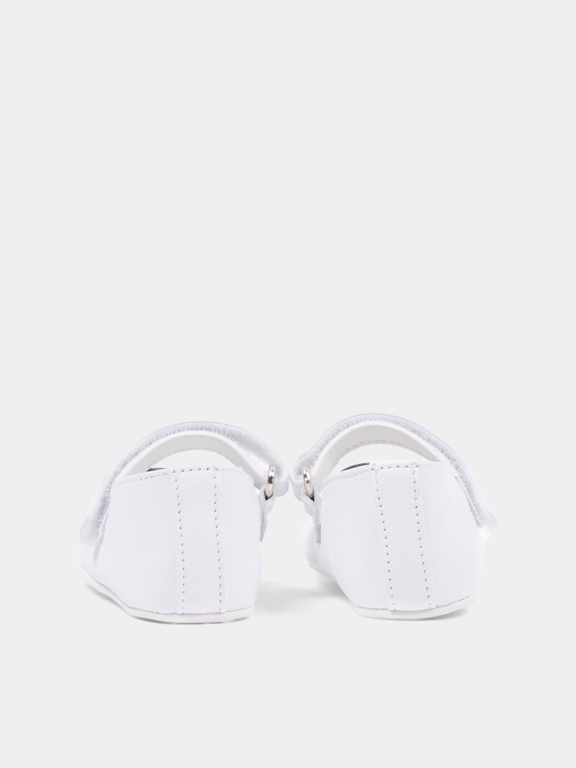 Ballerina bianca per neonata con Teddy Bear,Moschino Kids,82885 - VAR3