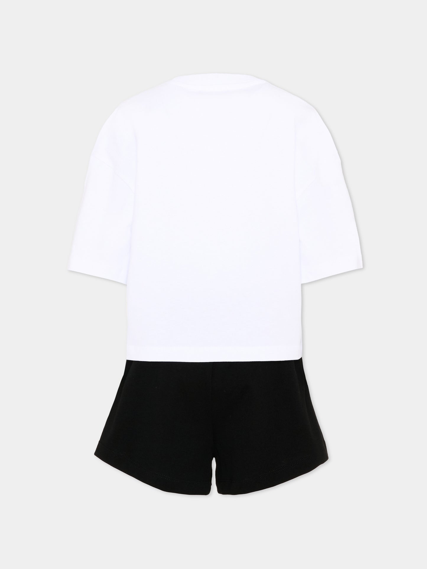 Completo sportivo multicolor per bambina con orsetto,Barrow,S6BKJGTR033 002/13