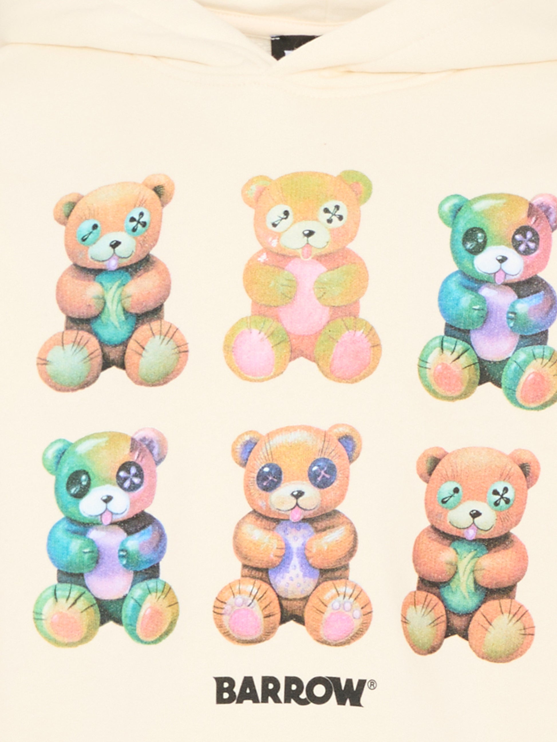 Felpa avorio con orsetti per bambini,Barrow,S6BKJUHS080 013