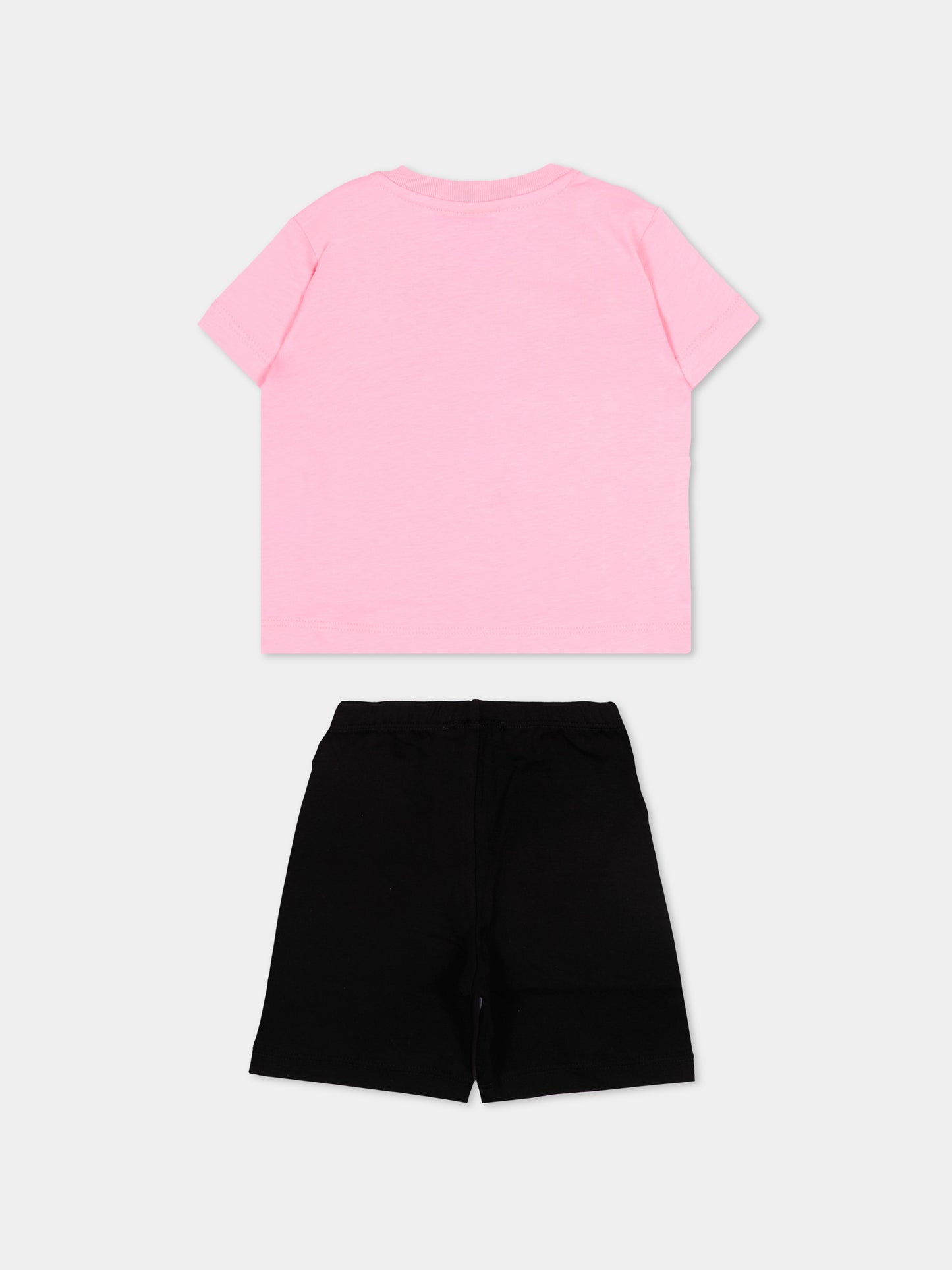 Completo sportivo rosa per neonata con Teddy Bear,Barrow,S6BKNGTL202 311/01