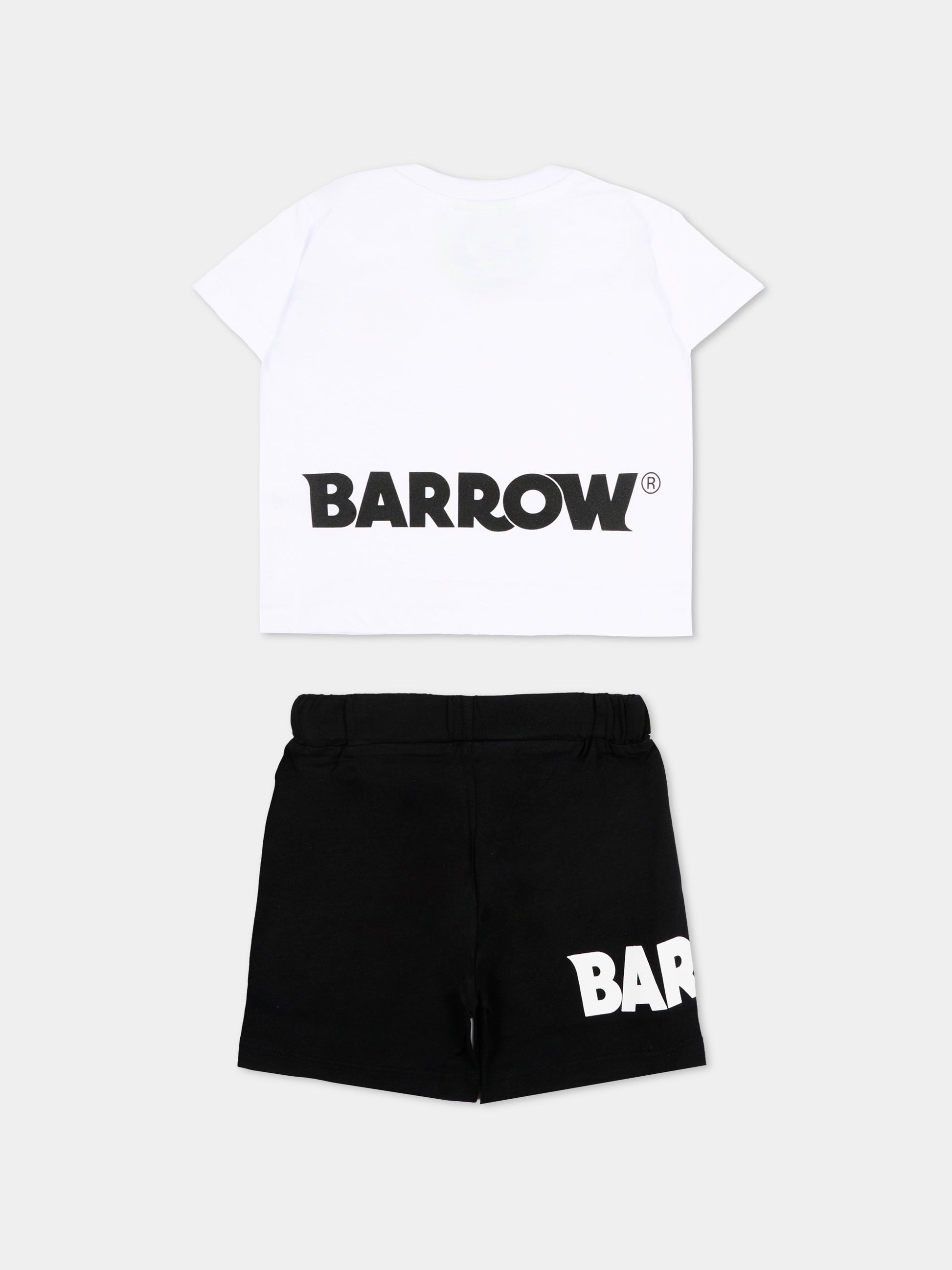 Completo sportivo multicolor per neonato con logo,Barrow,S6BKUNTB191 002/13