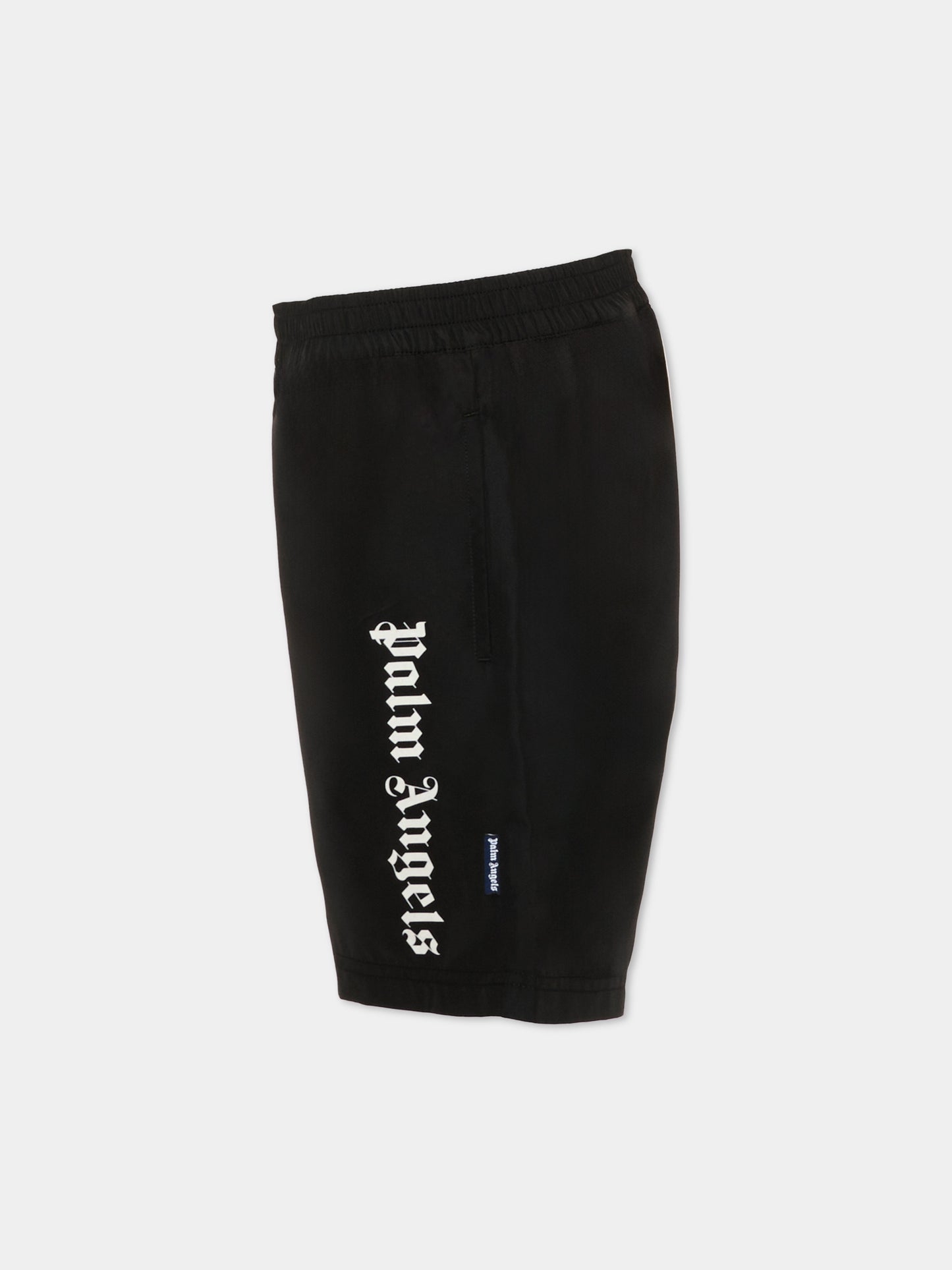 Boxer mare nero per bambino con logo,Palm Angels,PBFD003S26FAB001 110