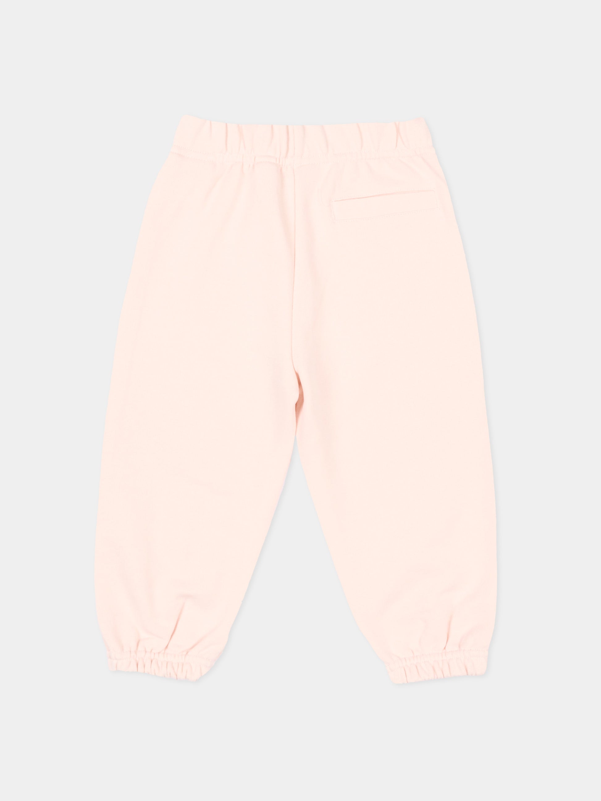 Pantaloni sportivi rosa per neonata con logo,Palm Angels,PGXD002S26FLE001 042