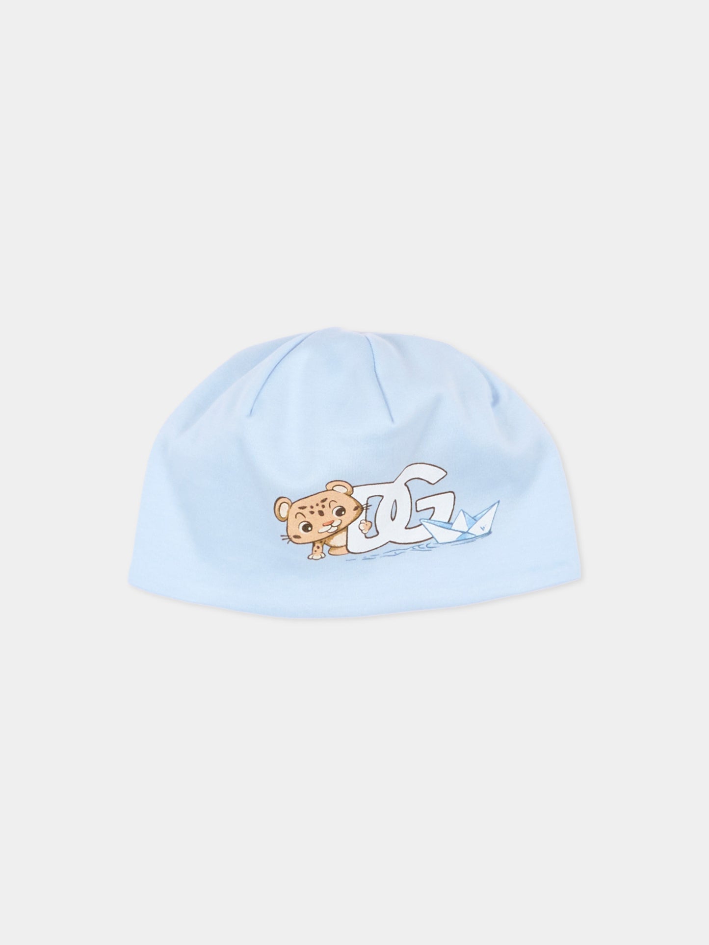 Set tutina multicolor per neonato con logo,Dolce & Gabbana Kids,L1JOBR G7PNK S9000