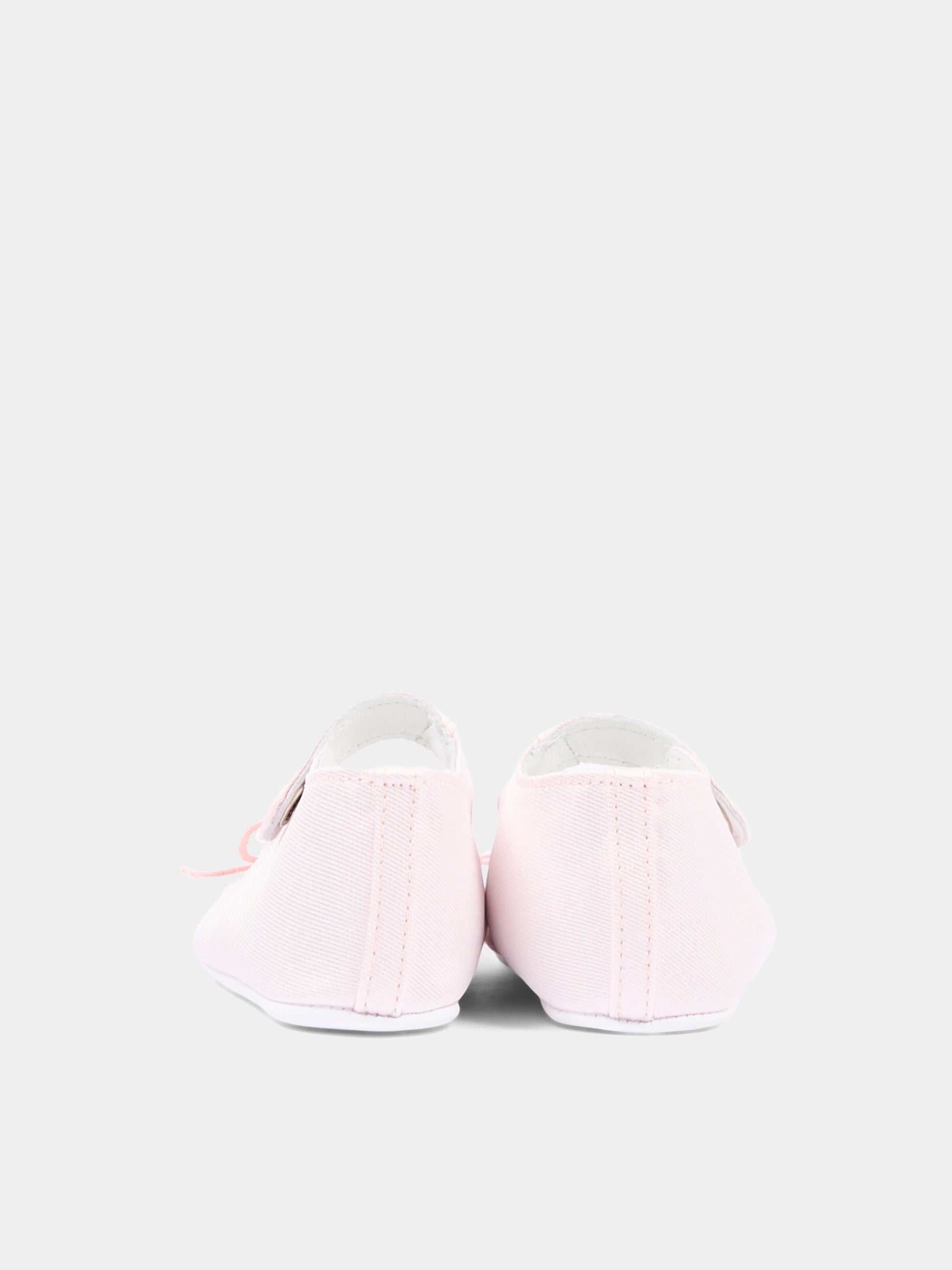 Ballerine rosa per neonata con fiore,Simonetta,SY0016-S0251 515