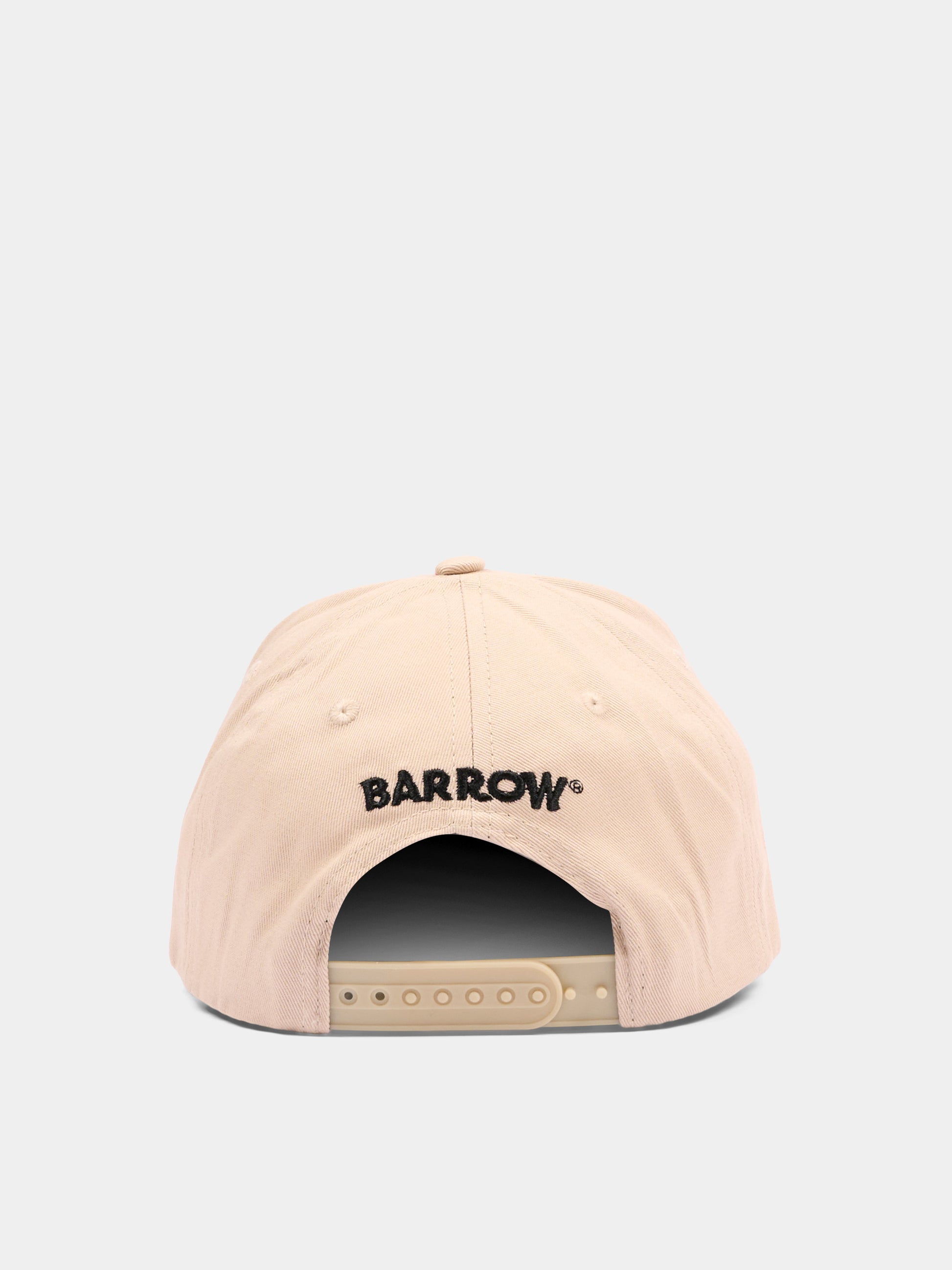 Cappello beige per bambini con logo,Barrow,S6BKJUBC025 092
