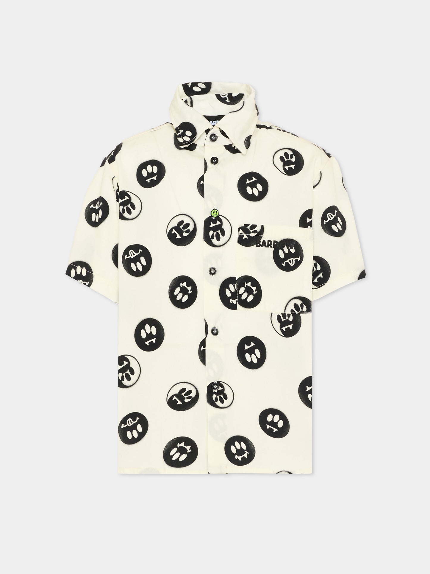 Camicia avorio per bambino con smile,Barrow,S6BKJUSI050 013
