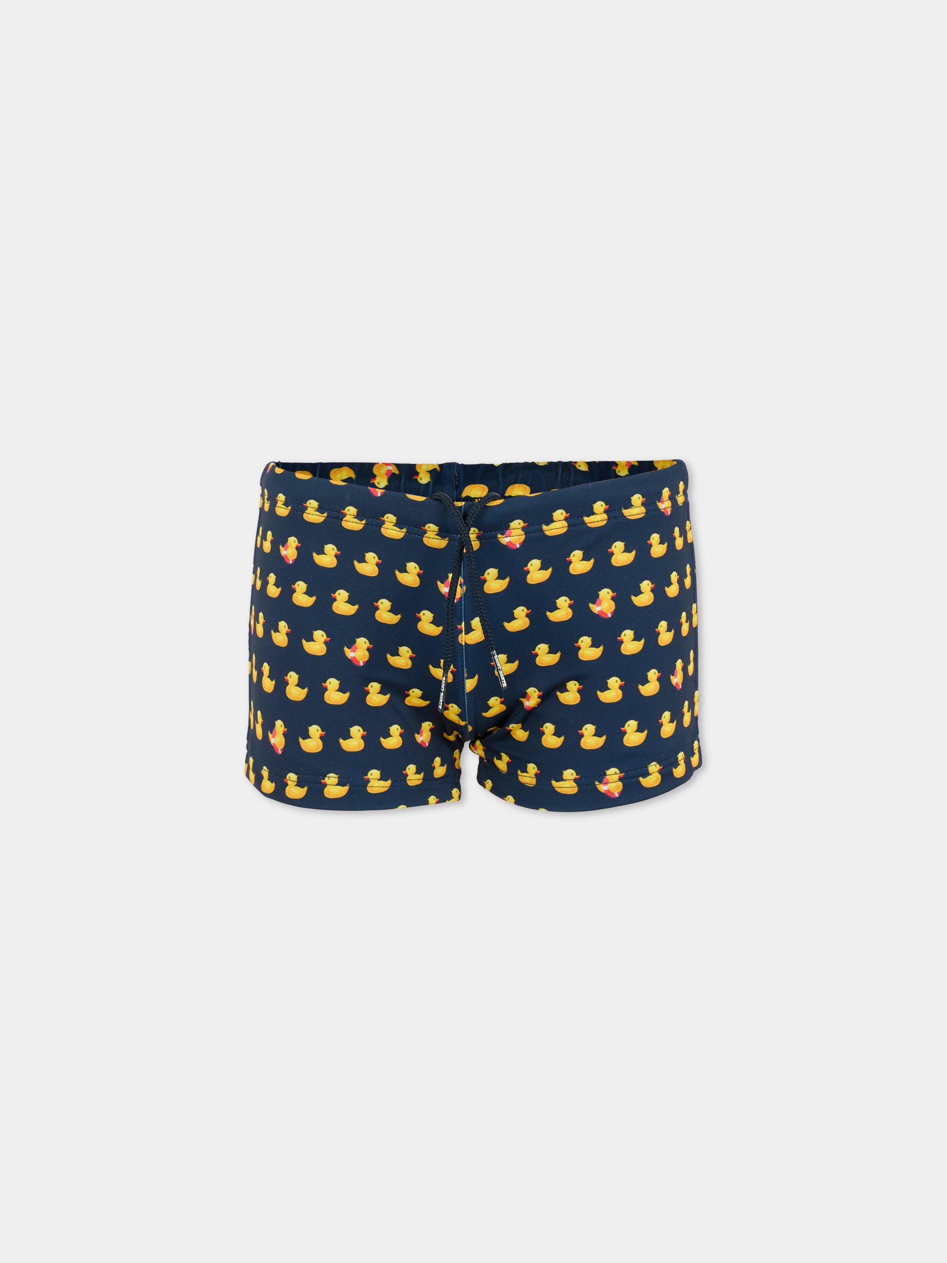 Boxer mare blu per bambino con stampa ducky,Mc2 Saint Barth,TOB0001 02678H