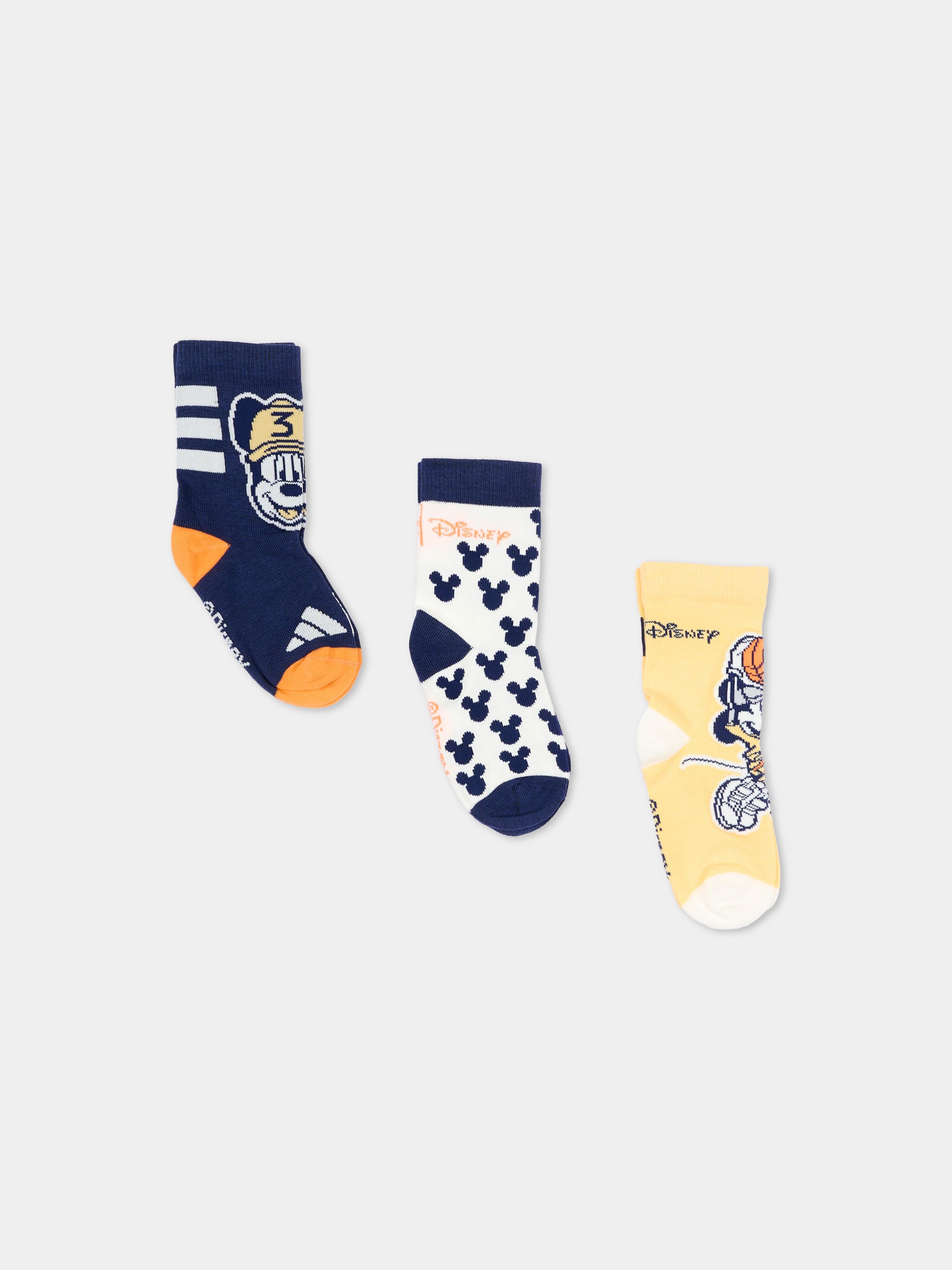 Calzini multicolor per bambini con Mickey Mouse,Adidas,KA9879