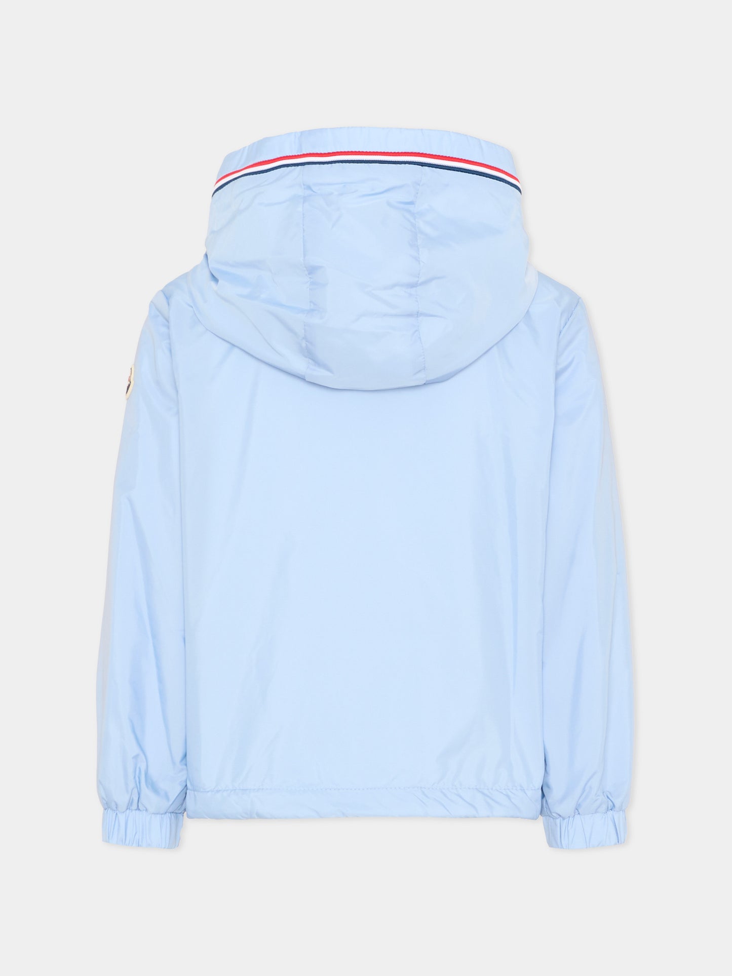 Giacca a vento celeste Granduc per bambino,Moncler Kids,L1954 1A00087 53A5E 71A