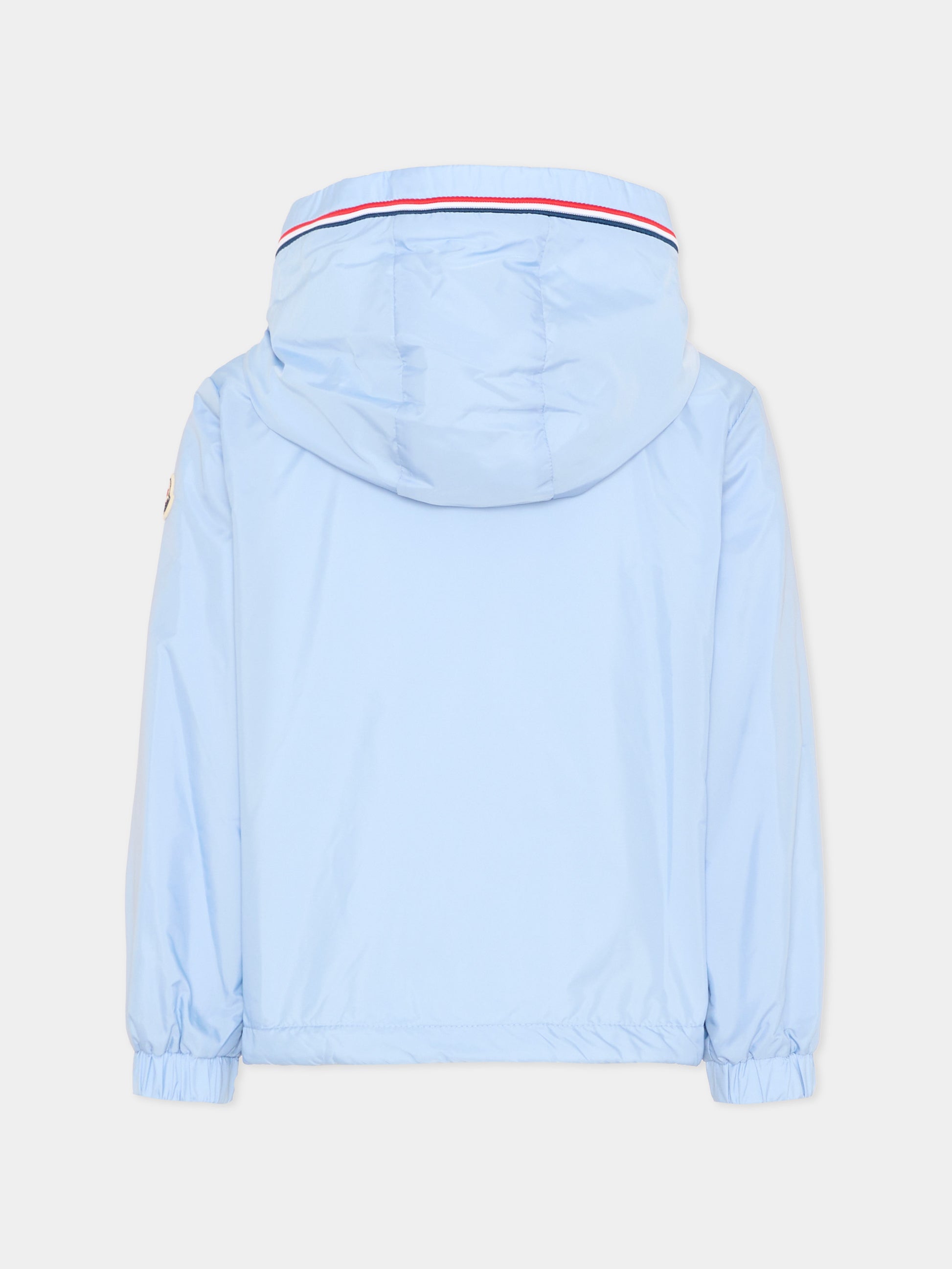 Giacca a vento celeste Granduc per bambino,Moncler Kids,L1954 1A00087 53A5E 71A