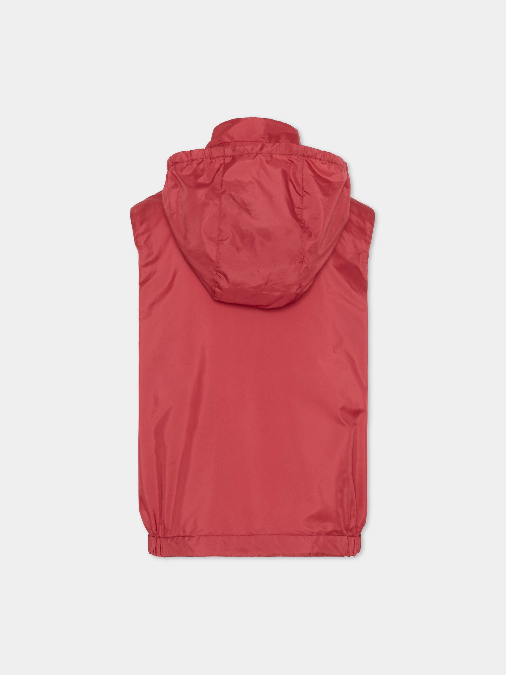 Gilet rosso Sacide Gilet per bambino,Moncler Kids,L1954 1A00093 53A5E 434