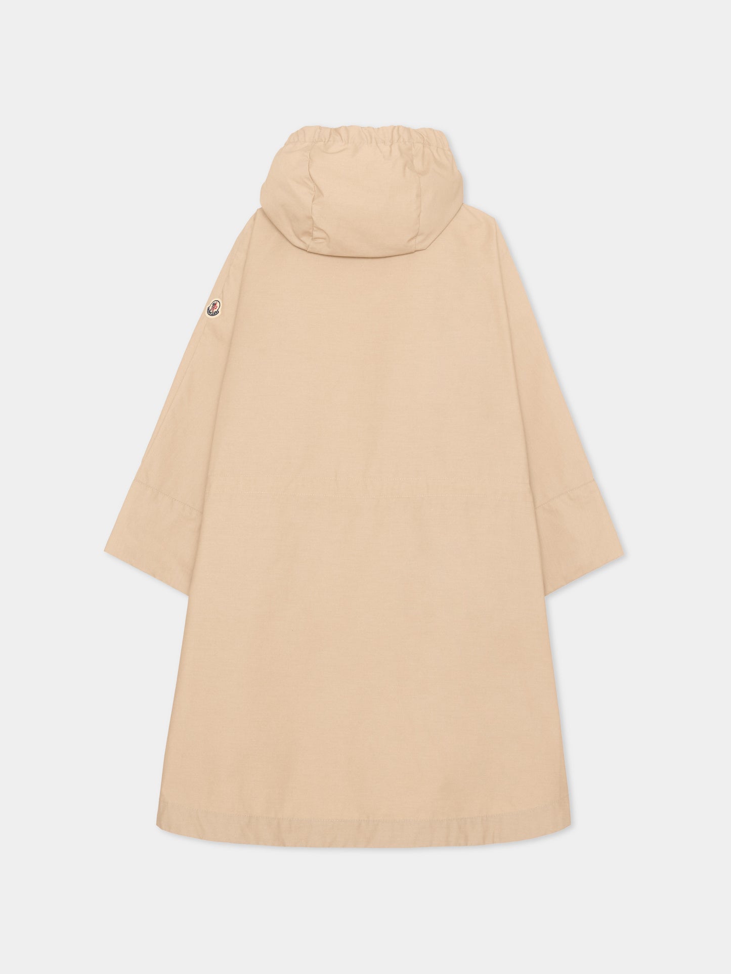 Cappa beige Cape per bambina,Moncler Kids,L1954 3G00002 599CU 23Q
