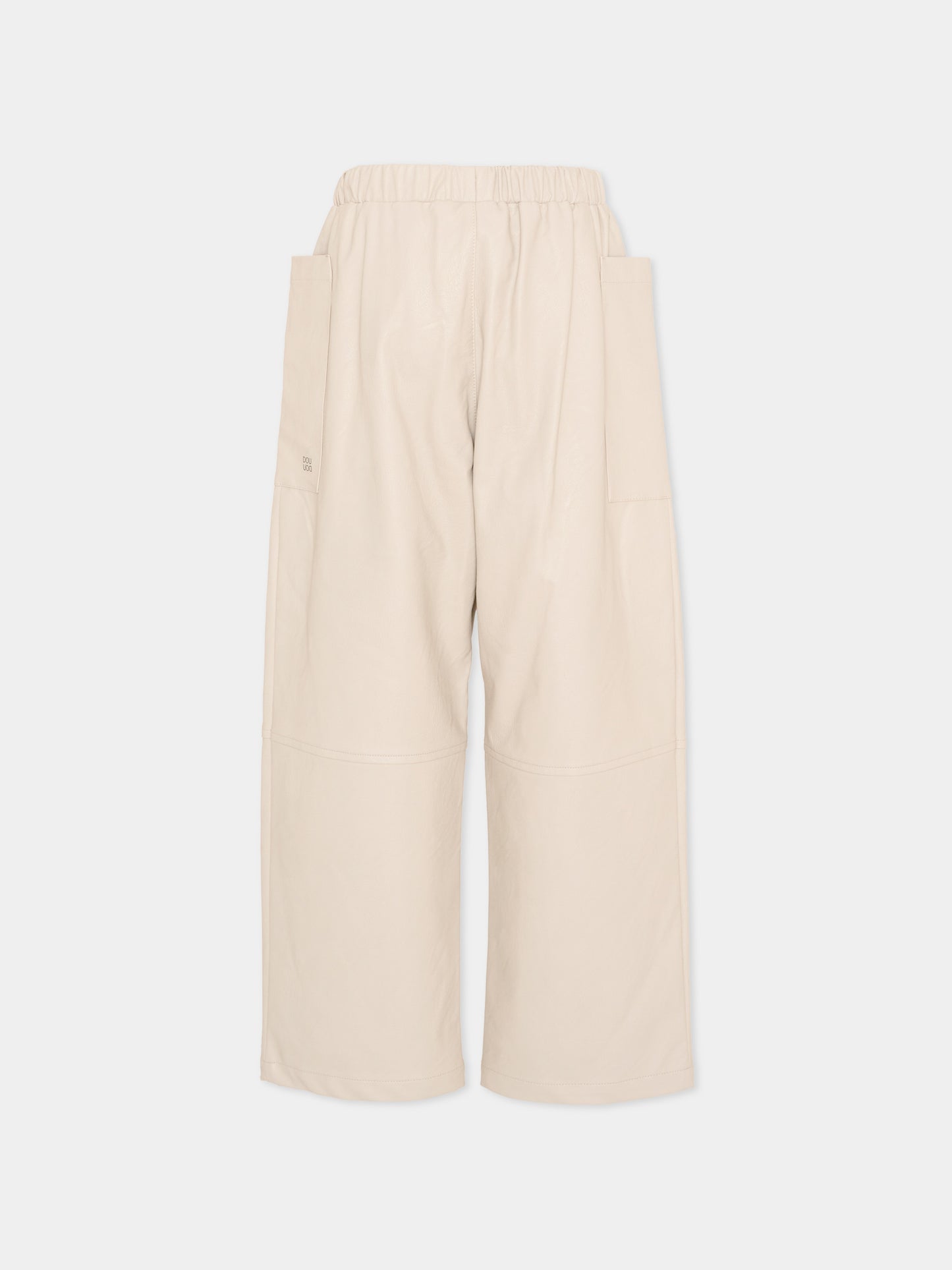 Pantaloni beige per bambina,Douuod Kids,DY6P61-H0076 108