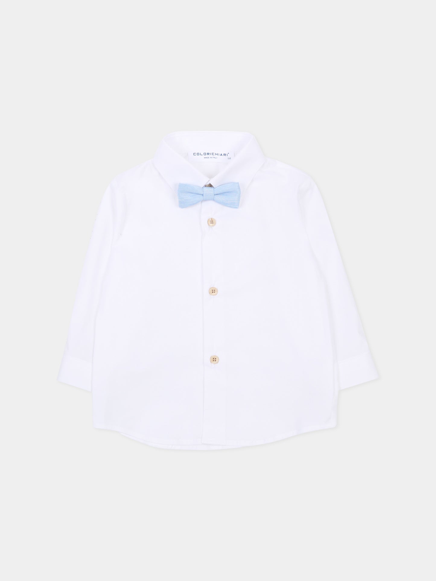 Completo elegante celeste per neonato,Colorichiari,MN308401 4884A 53