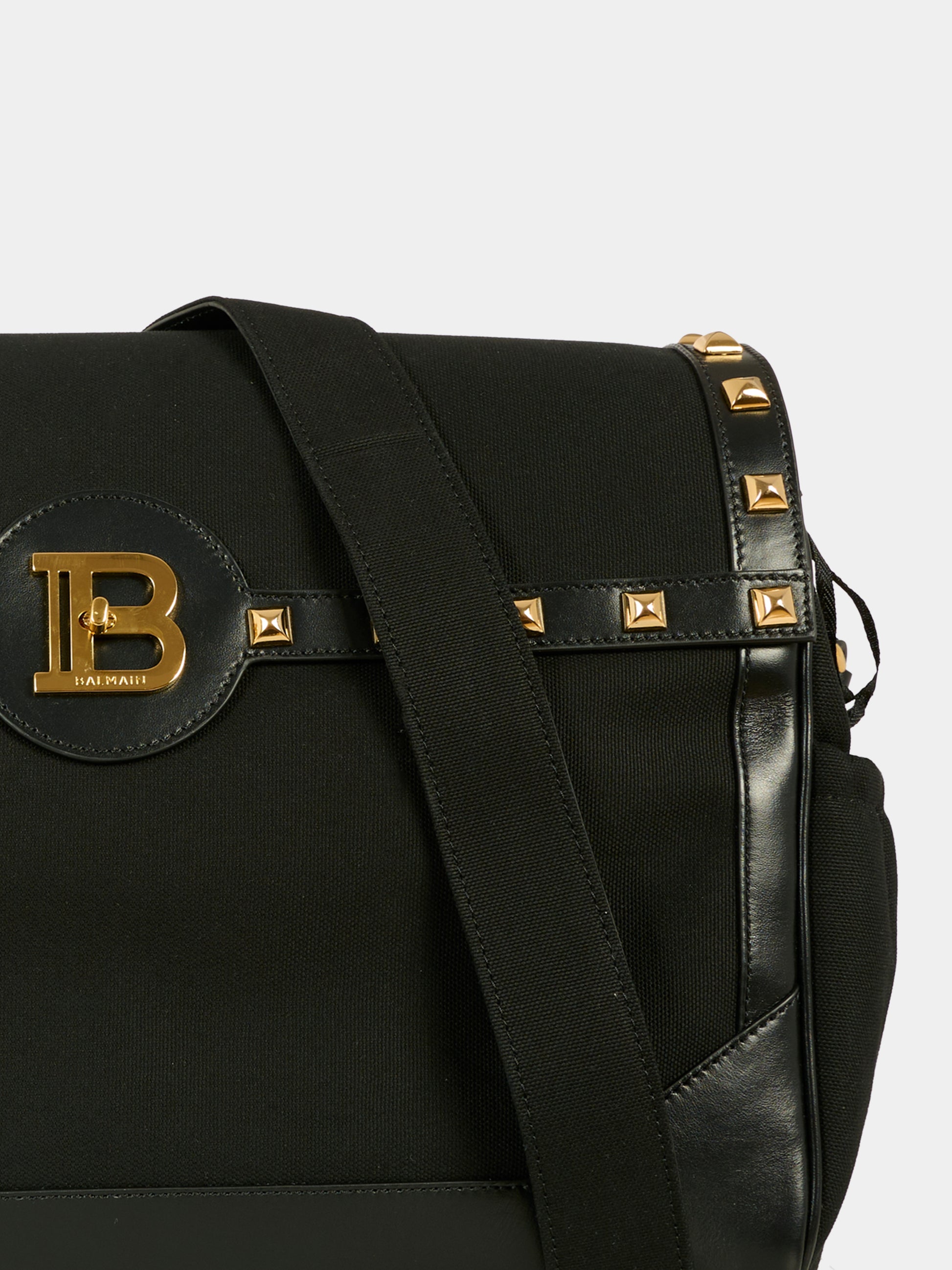 Borsa mamma nera per neonati con logo,Balmain Kids,BT0608 Z0042 930OR