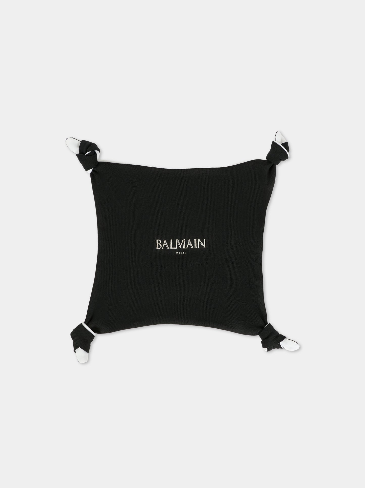 Set nero per neonati con logo,Balmain Kids,BTB630 Z1769 930BC
