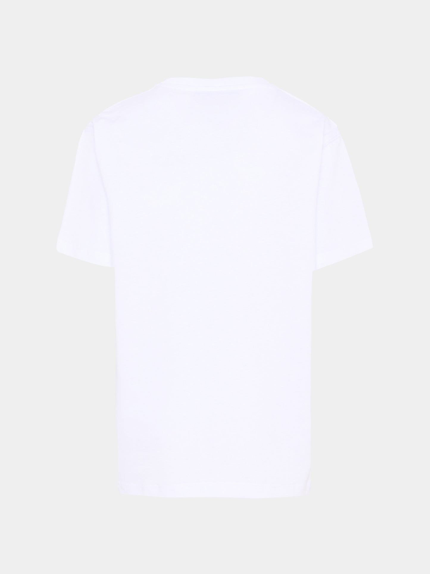 T-shirt bianca per bambini con smile,Joshua Sanders Kidz,K36A2TS00WH