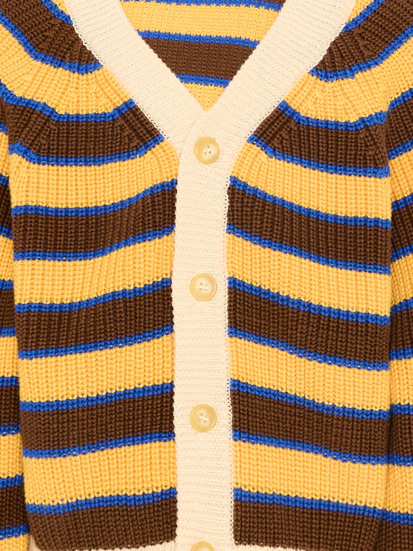 Cardigan multicolor per bambini a righe,Bobo Choses,B126AC115