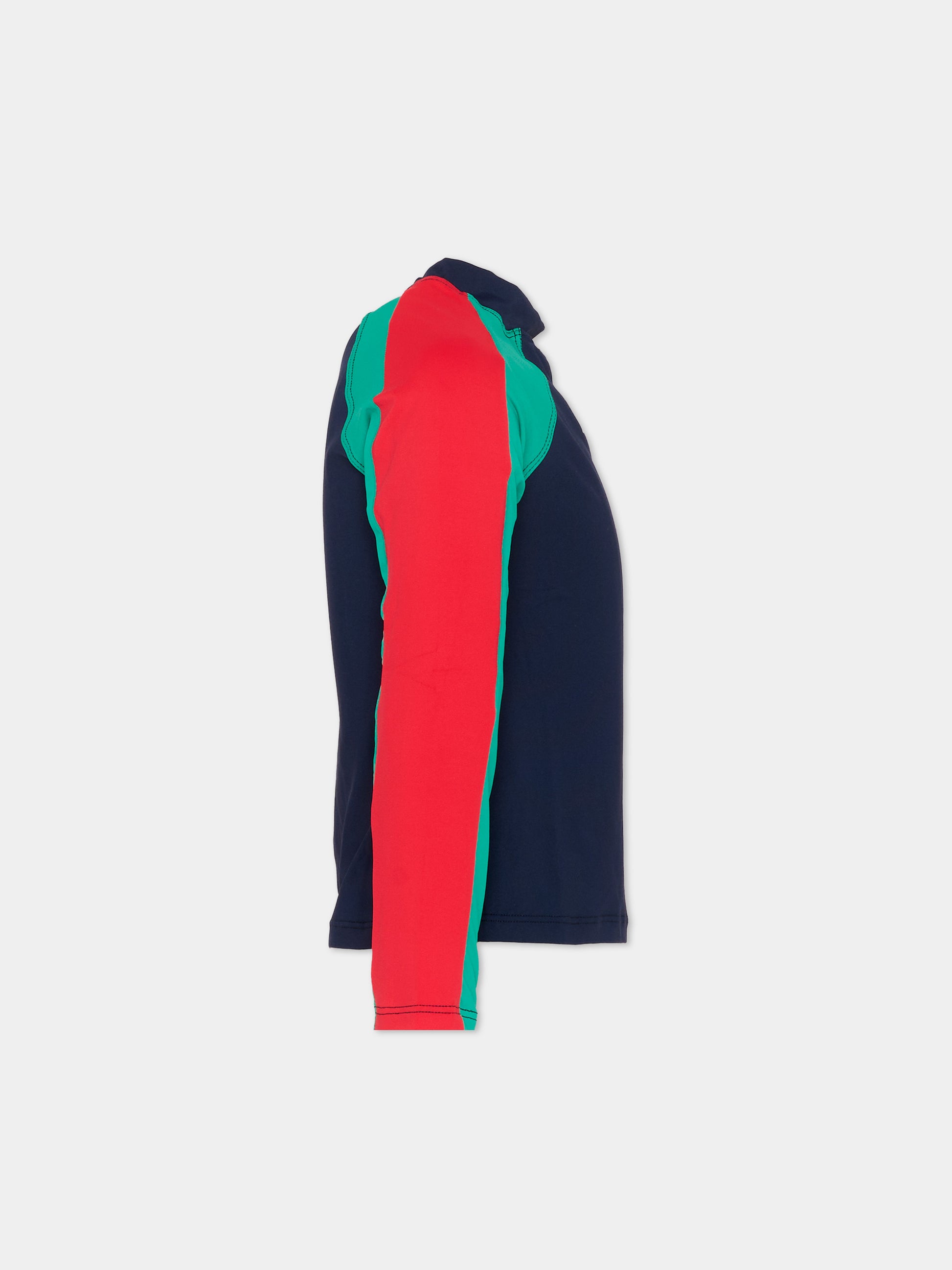 Maglia anti UV blu per bambino con logo,Bobo Choses,B126AC132