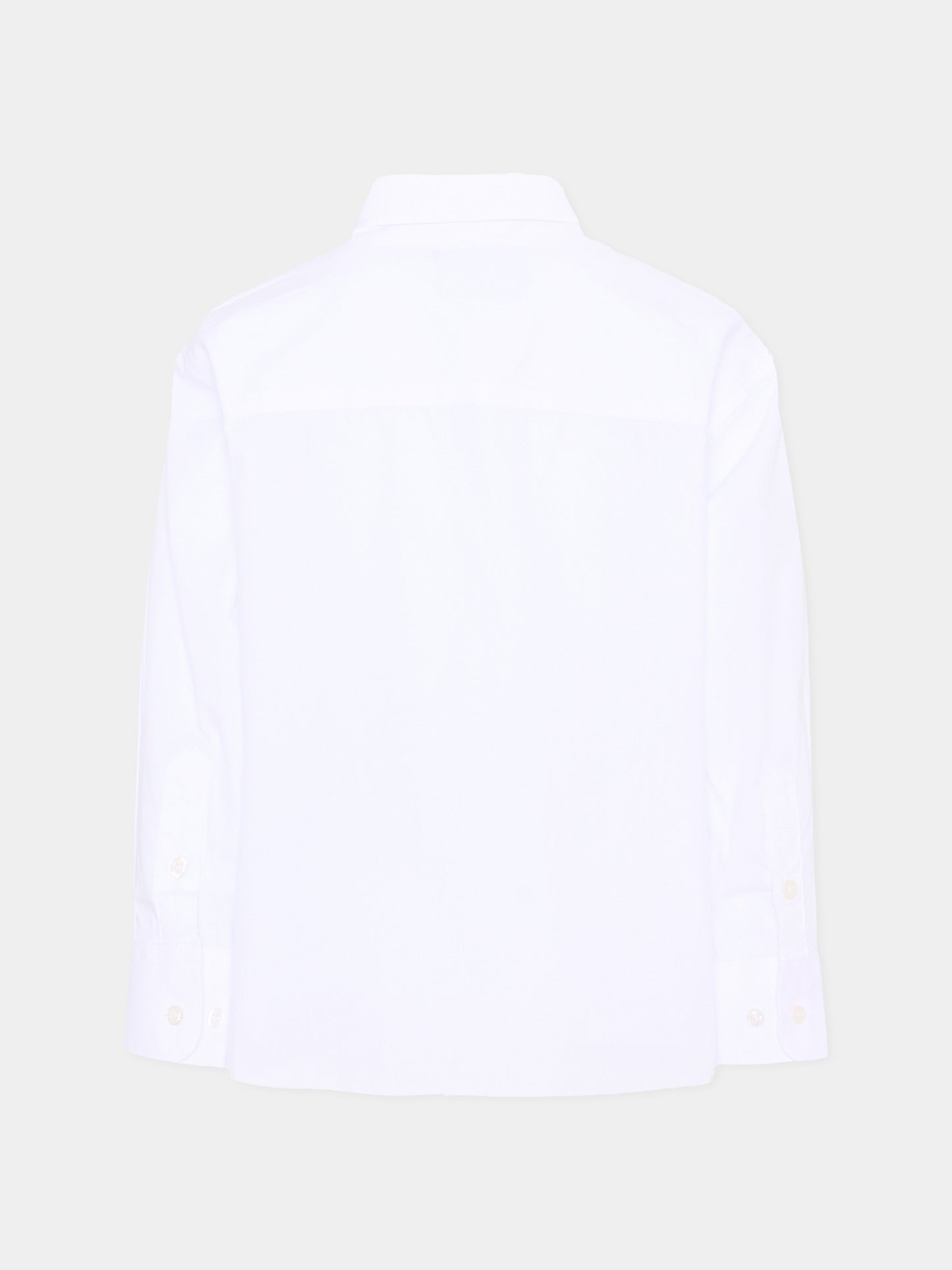 Camicia bianca per bambino con logo,Richmond,RBP26206CA WHITE