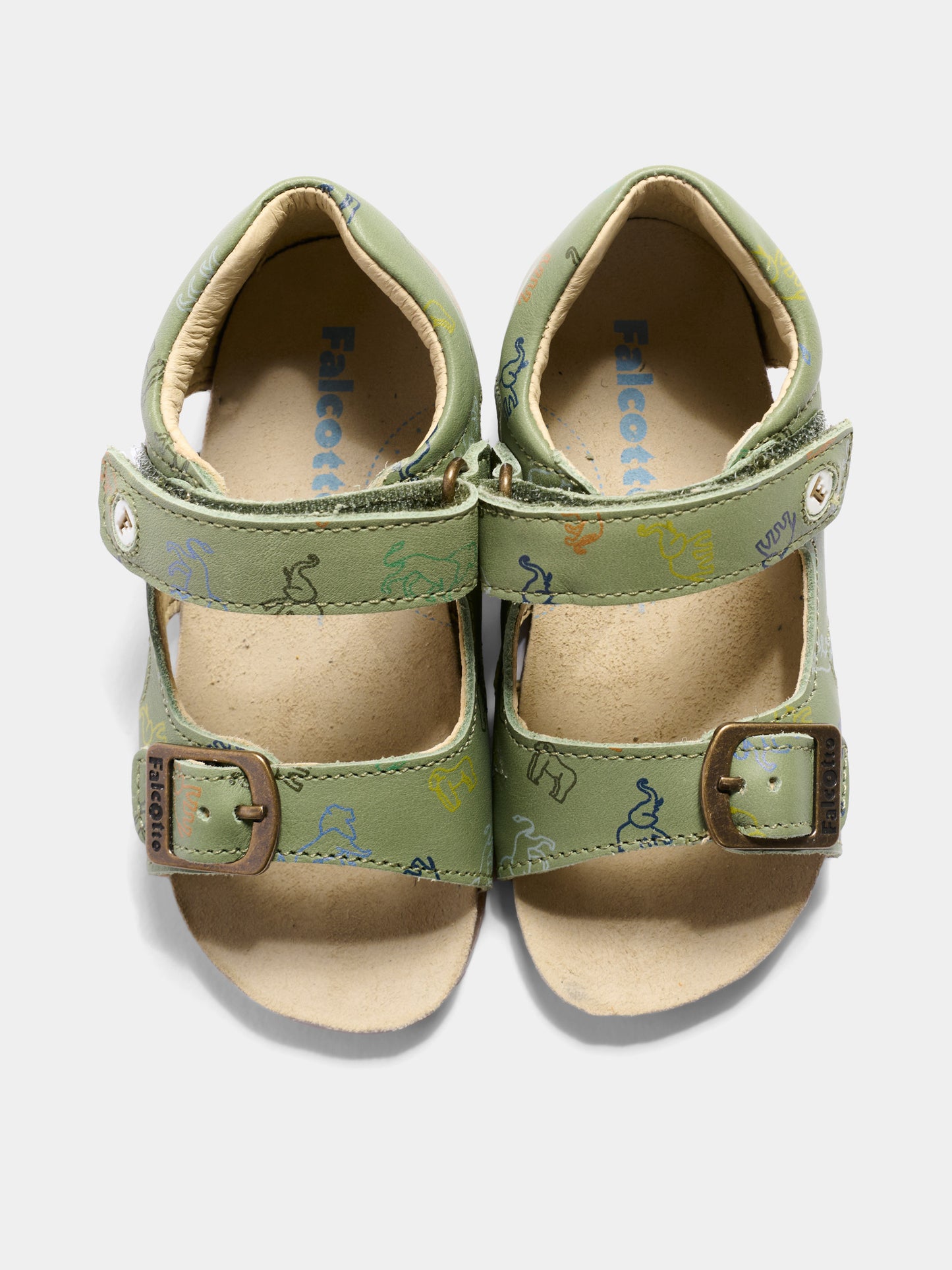 Sandali verdi Bea per bambino safari,Falcotto,001 1500737 L8 3F78