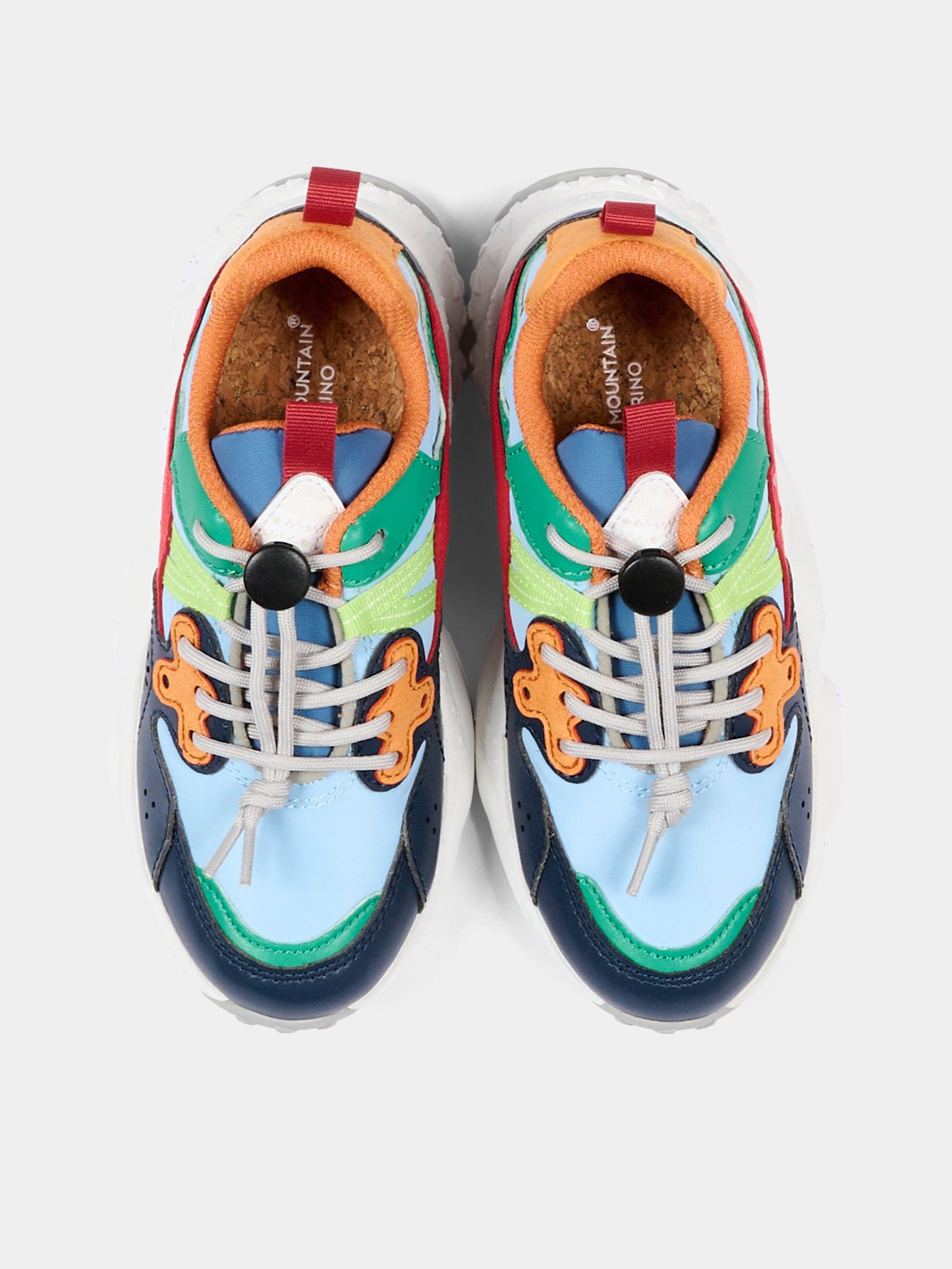 Sneakers multicolor Yamano 3 Junior per bambino,Flower Mountain,3C82 001 2015497 21