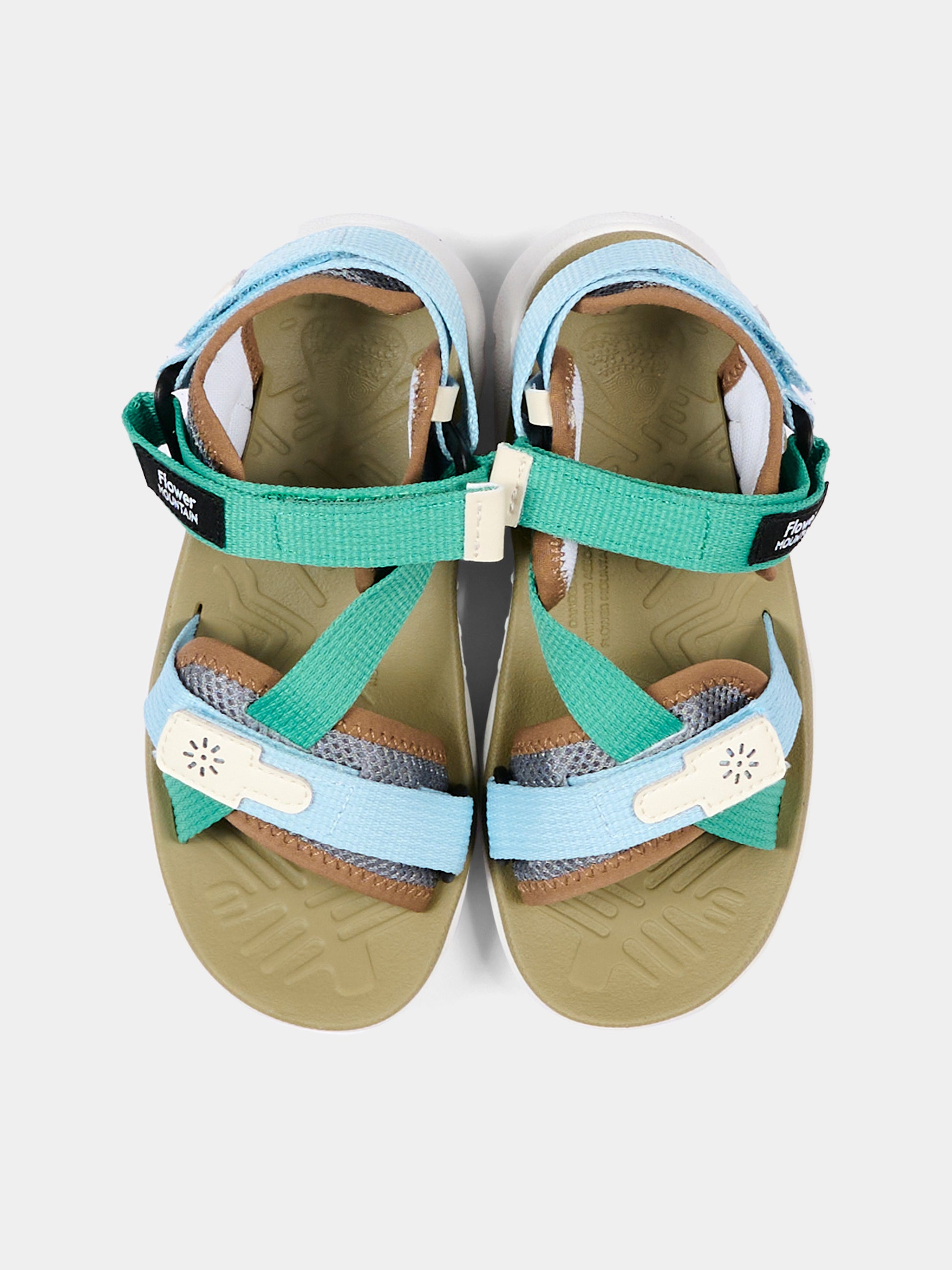 Sandali multicolor Nazca 2 Junior per bambini,Flower Mountain,3C83 001 0502865 06