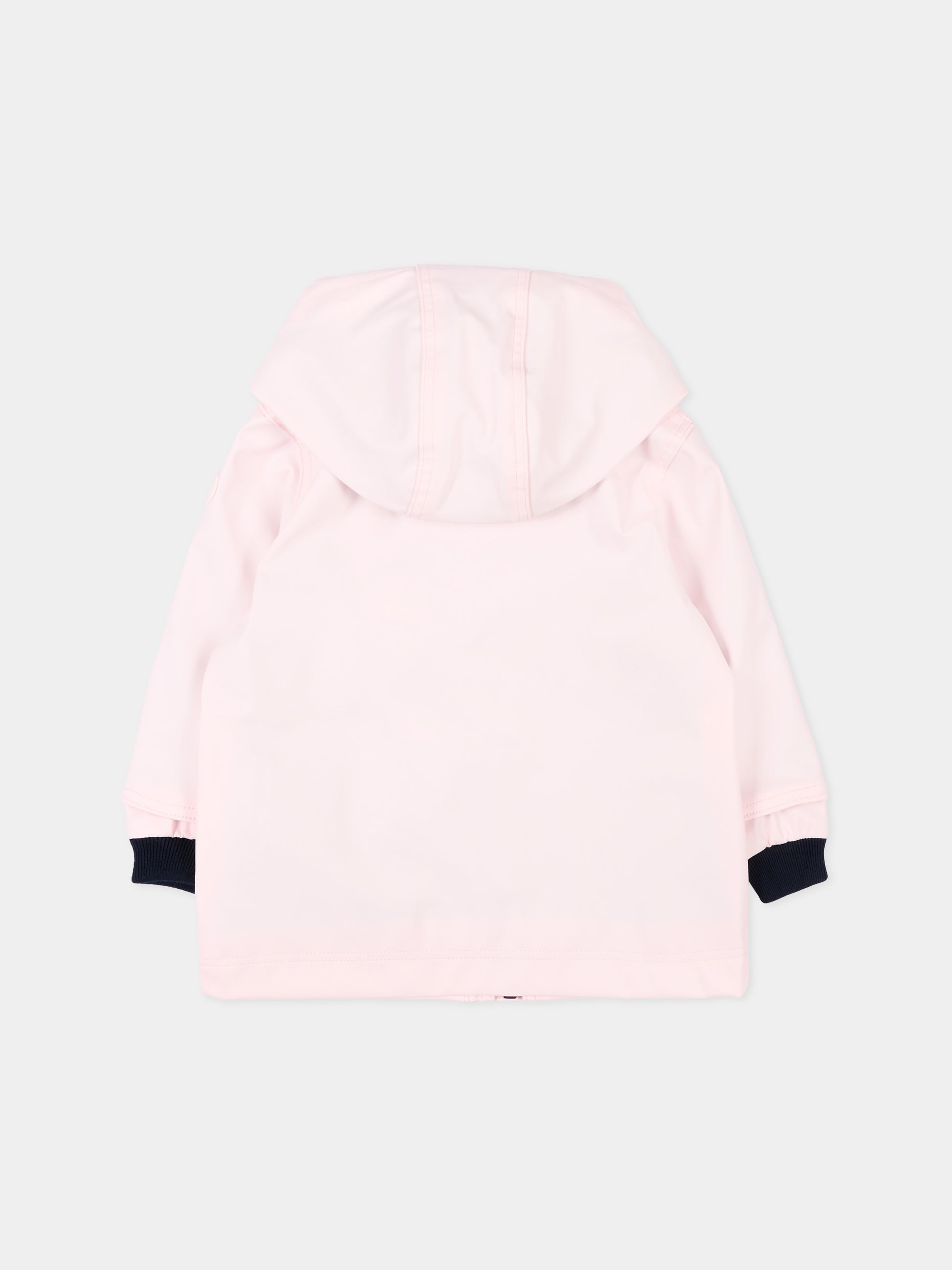 Giaccha a vento rosa per neonata,Petit Bateau,A0FKB BARELY 02