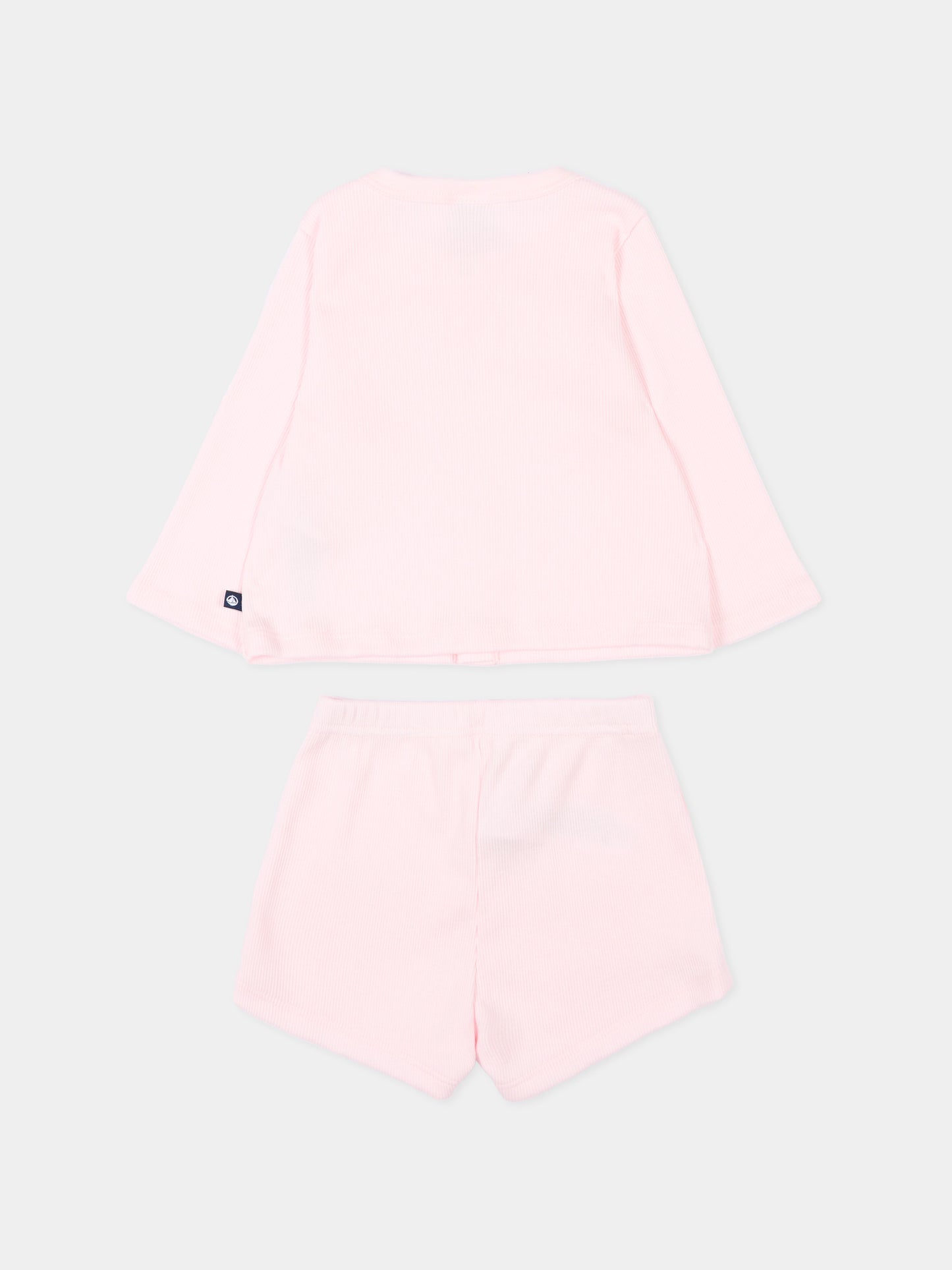 Completo sportivo rosa per neonata,Petit Bateau,A0EYY BARELY 03