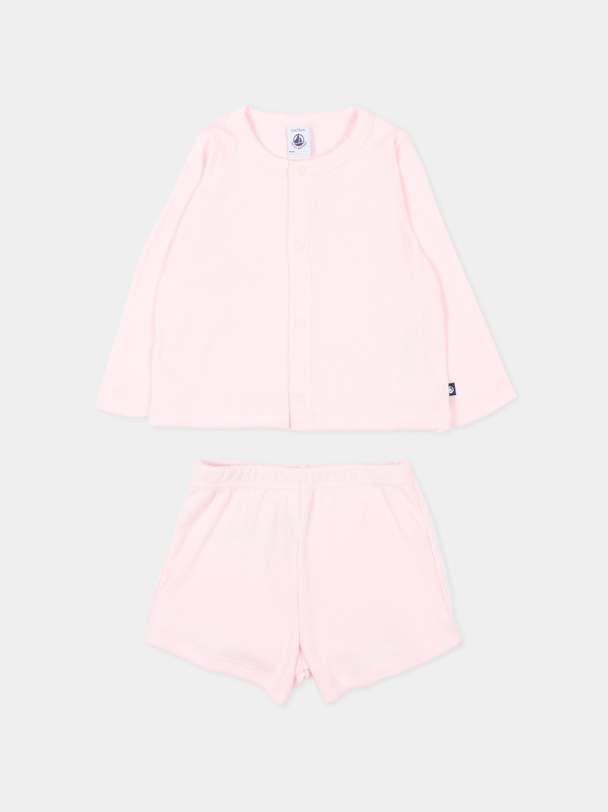 Completo sportivo rosa per neonata,Petit Bateau,A0EYY BARELY 03