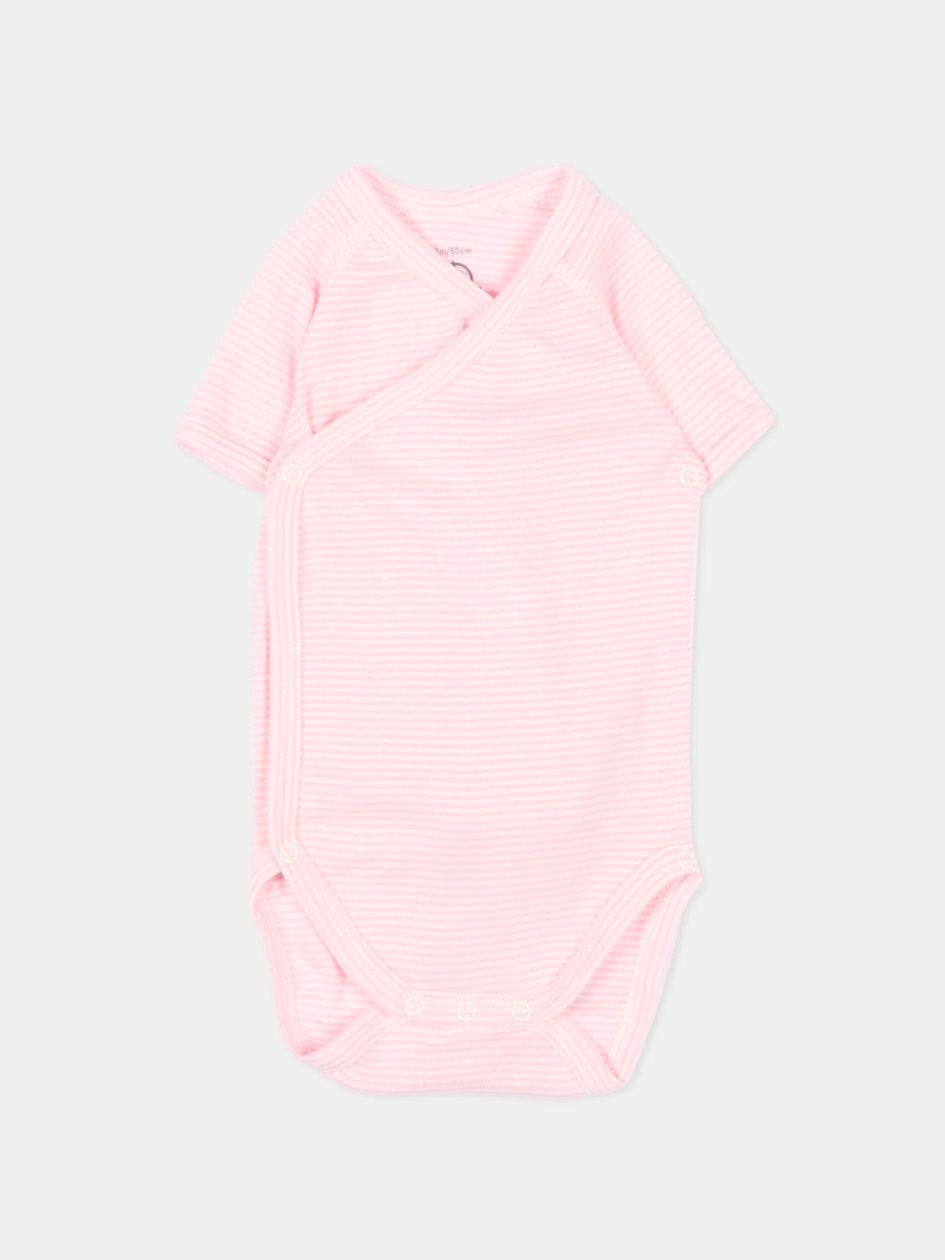 Set body multicolor per neonata con fragole,Petit Bateau,A0FAU VARIANTE 1 00