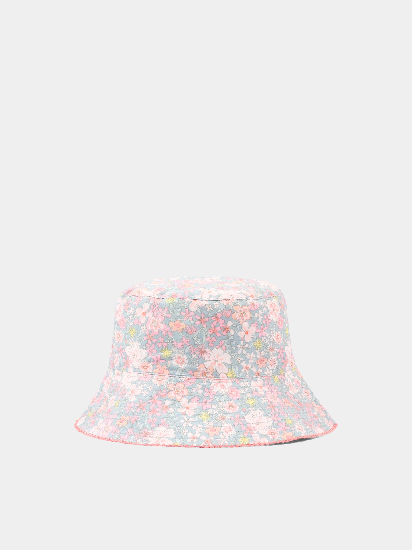 Cloche multicolor per bambina con stampa floreale,Petit Bateau,A0FBU SPRAY/MULTICO 01
