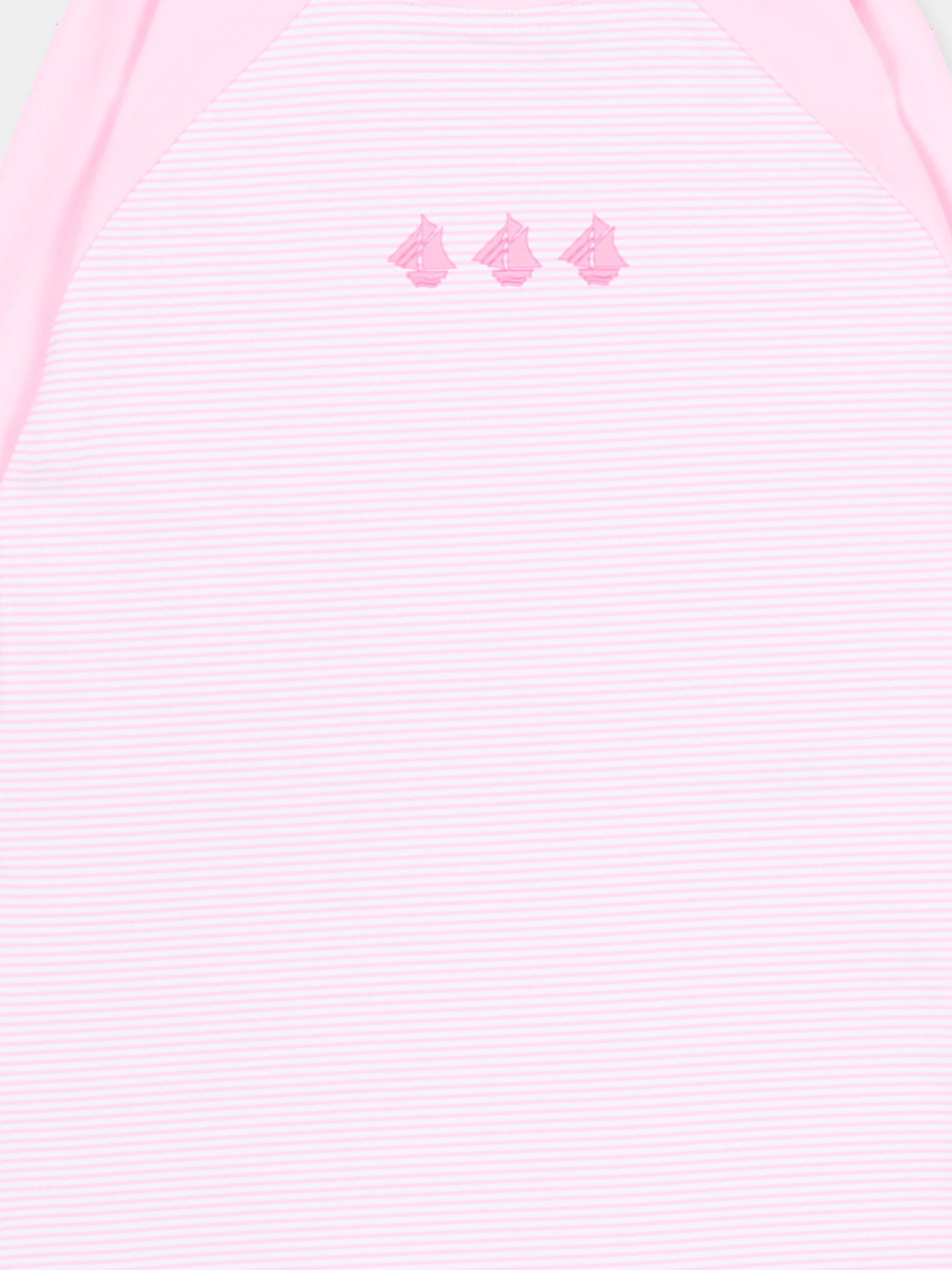 Tutina rosa anti UV per neonata a righe,Petit Bateau,A0FN7 MARQUISE/MARSHMALLOW 02