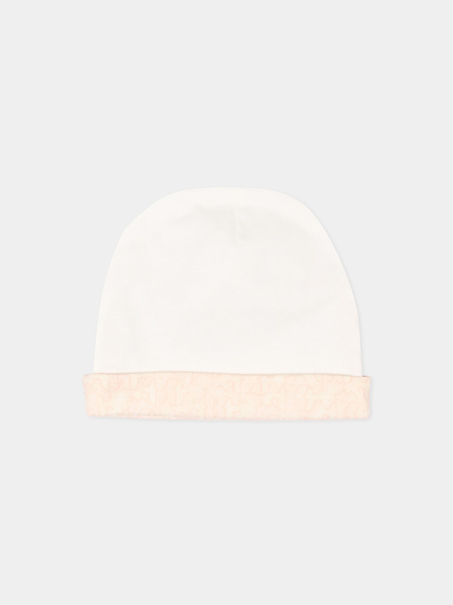 Set tutine rosa per neonata con logo,Roberto Cavalli Kids,CLP26004TU ZEBRA ROSA