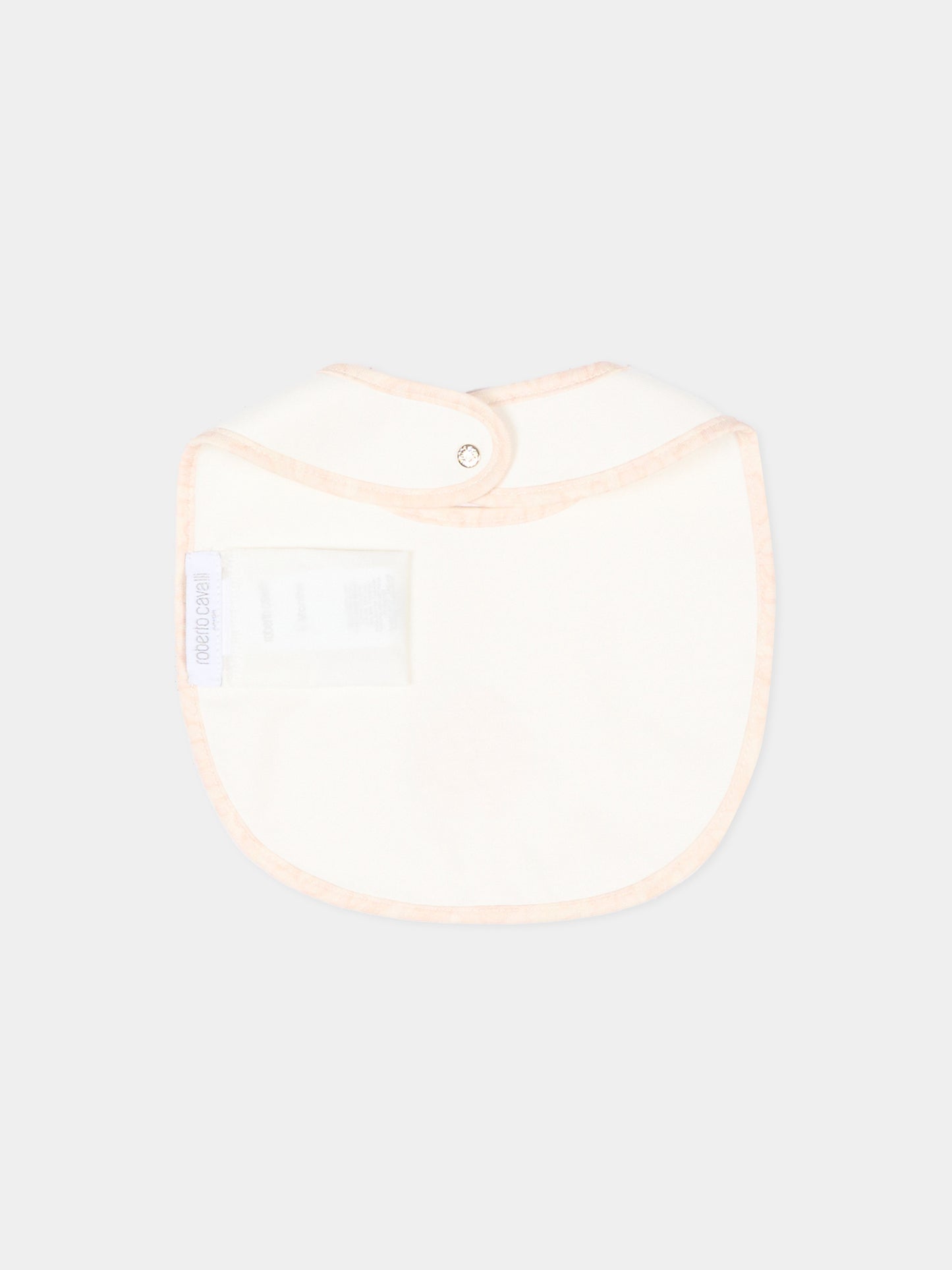 Set tutine rosa per neonata con logo,Roberto Cavalli Kids,CLP26004TU ZEBRA ROSA