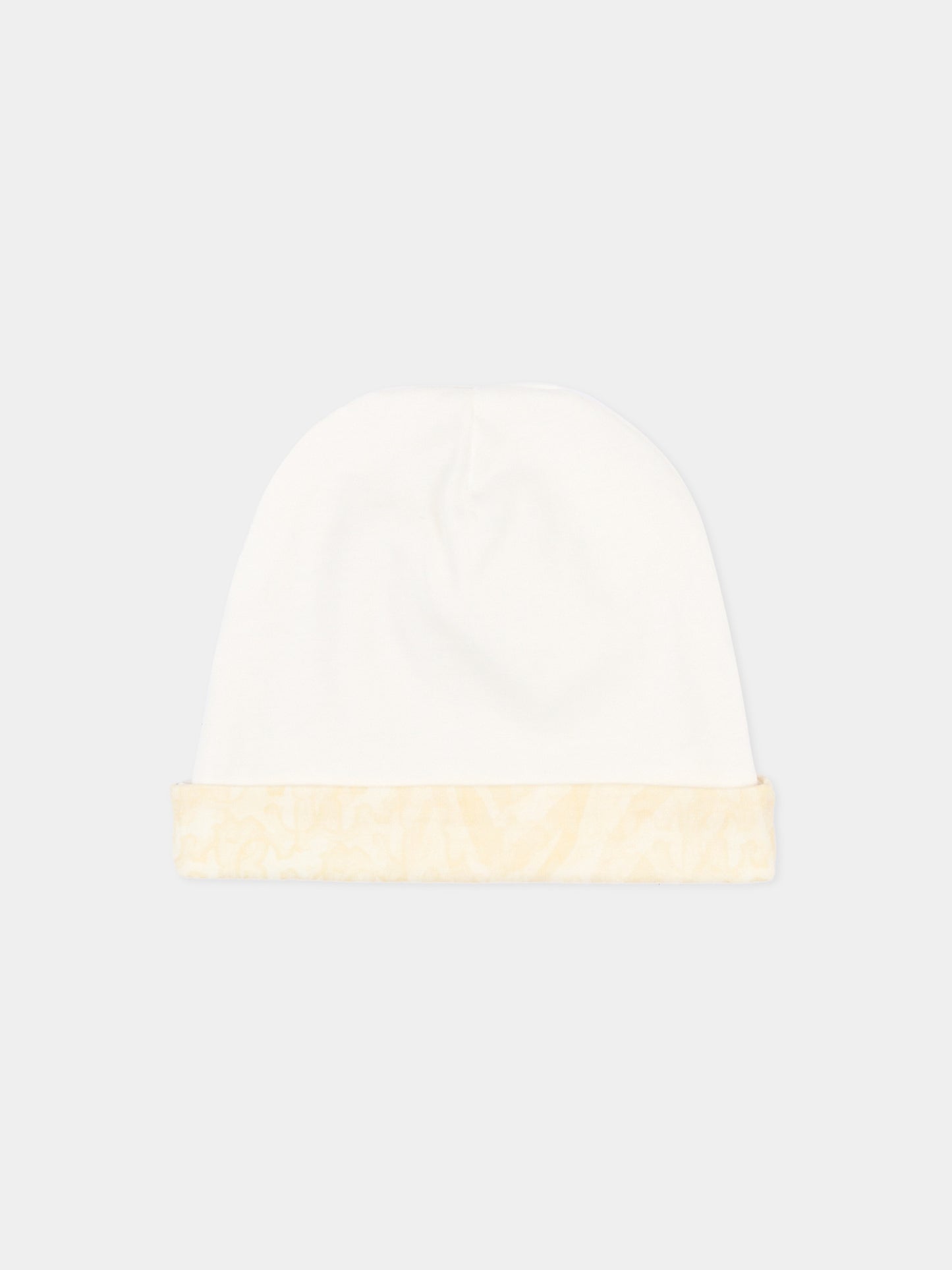 Set tutina avorio per neonati animalier,Roberto Cavalli Kids,CLP26005TU ZEBRA AVORIO