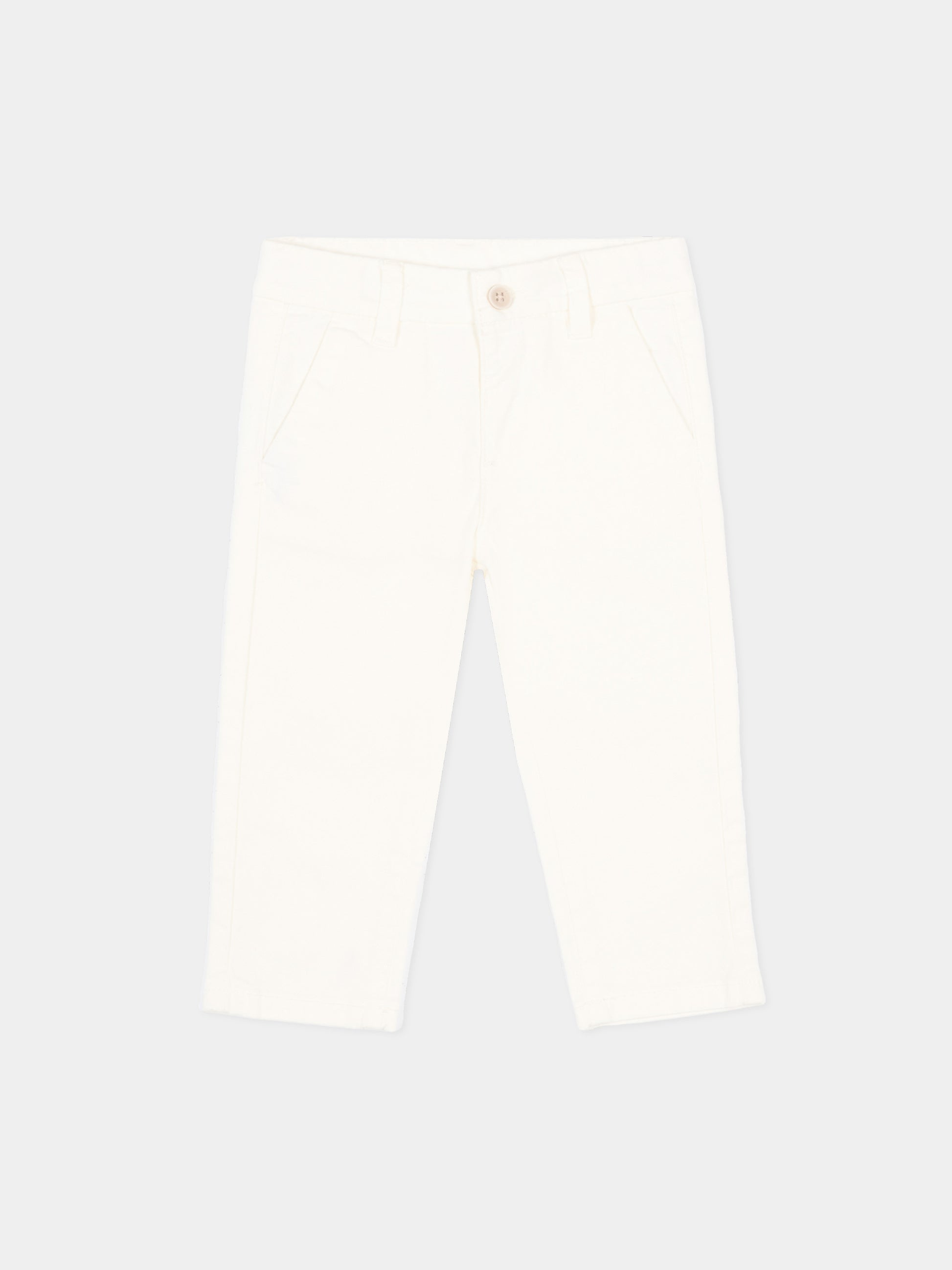 Pantaloni avorio per neonato,Mayoral,522 039