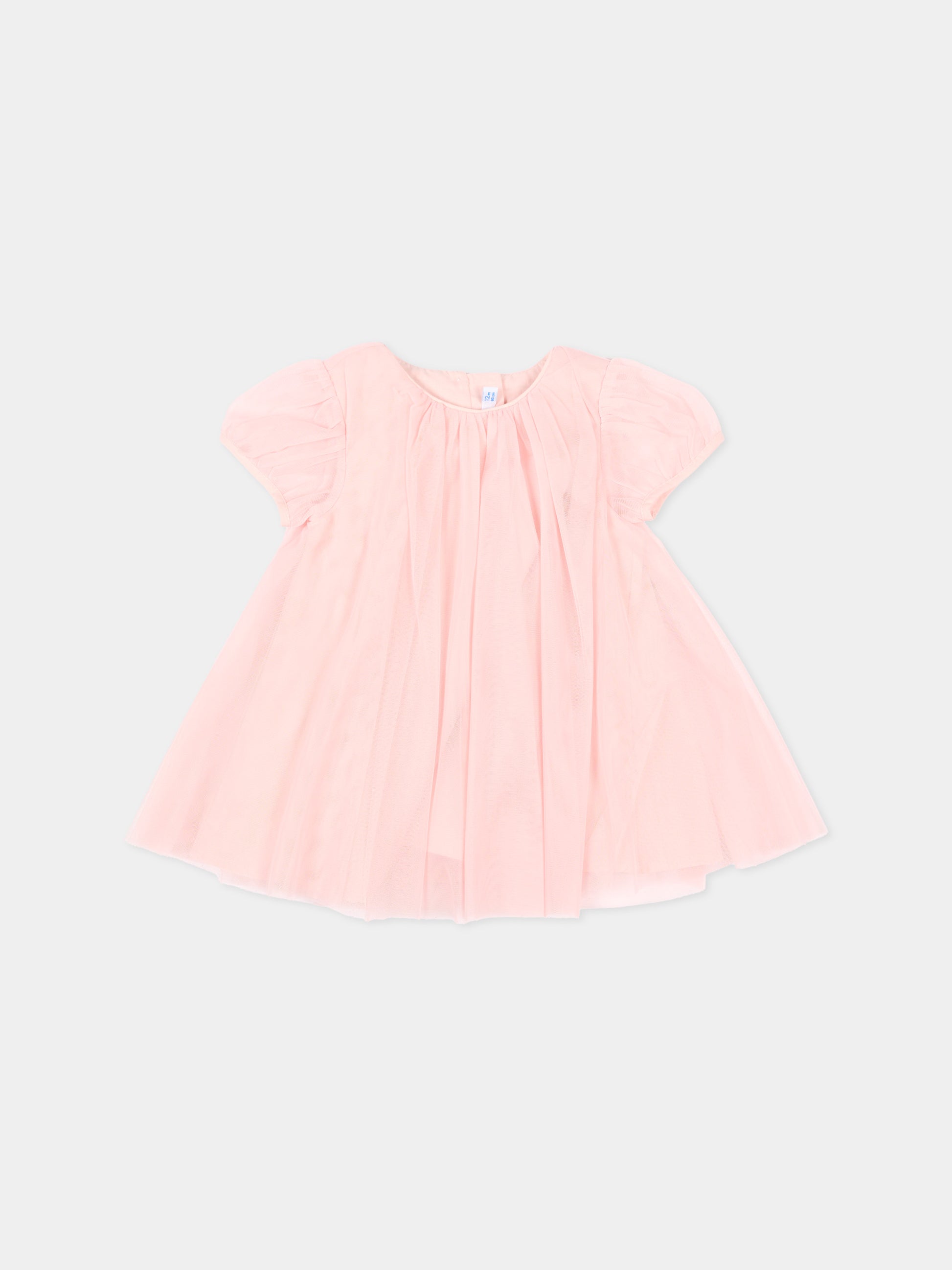 Abito rosa per neonata con borsetta,Mayoral,1917 046