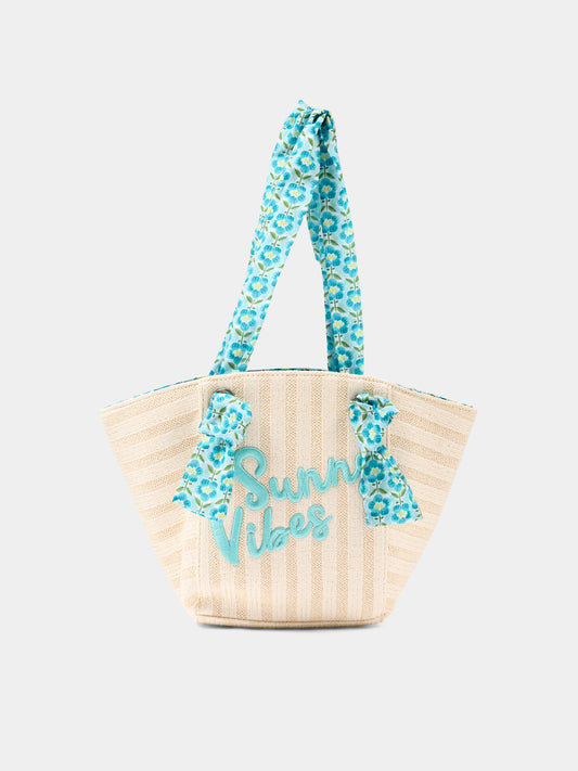 Borsa mare azzurra per bambina,Mayoral,10208 086