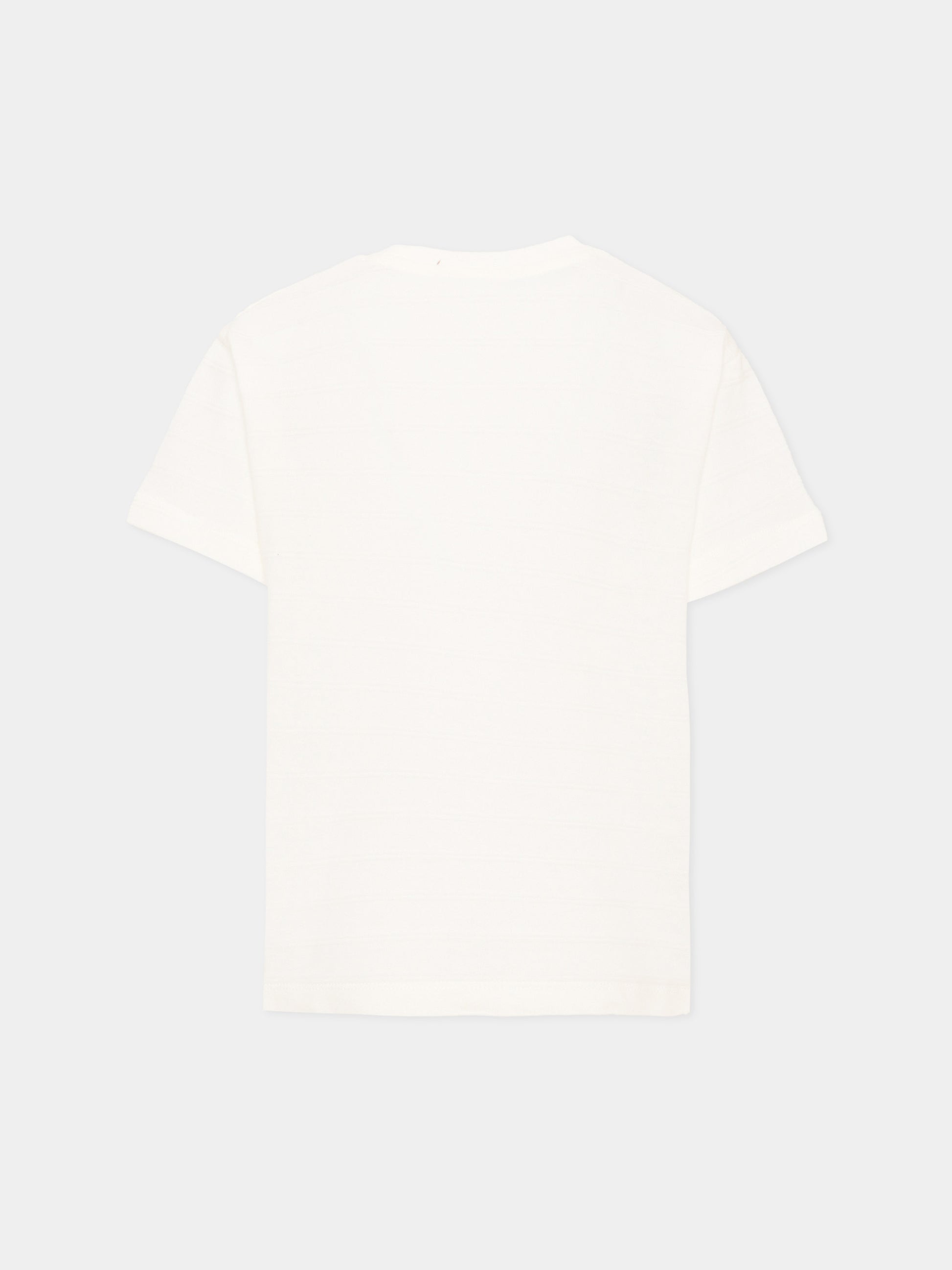 T-Shirt avorio in maglia per bambino,Mayoral,3061 057